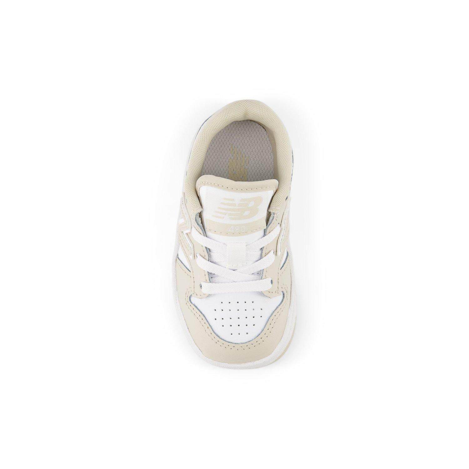 New Balance 480 Toddler Girls' "Tan/White" Shoe