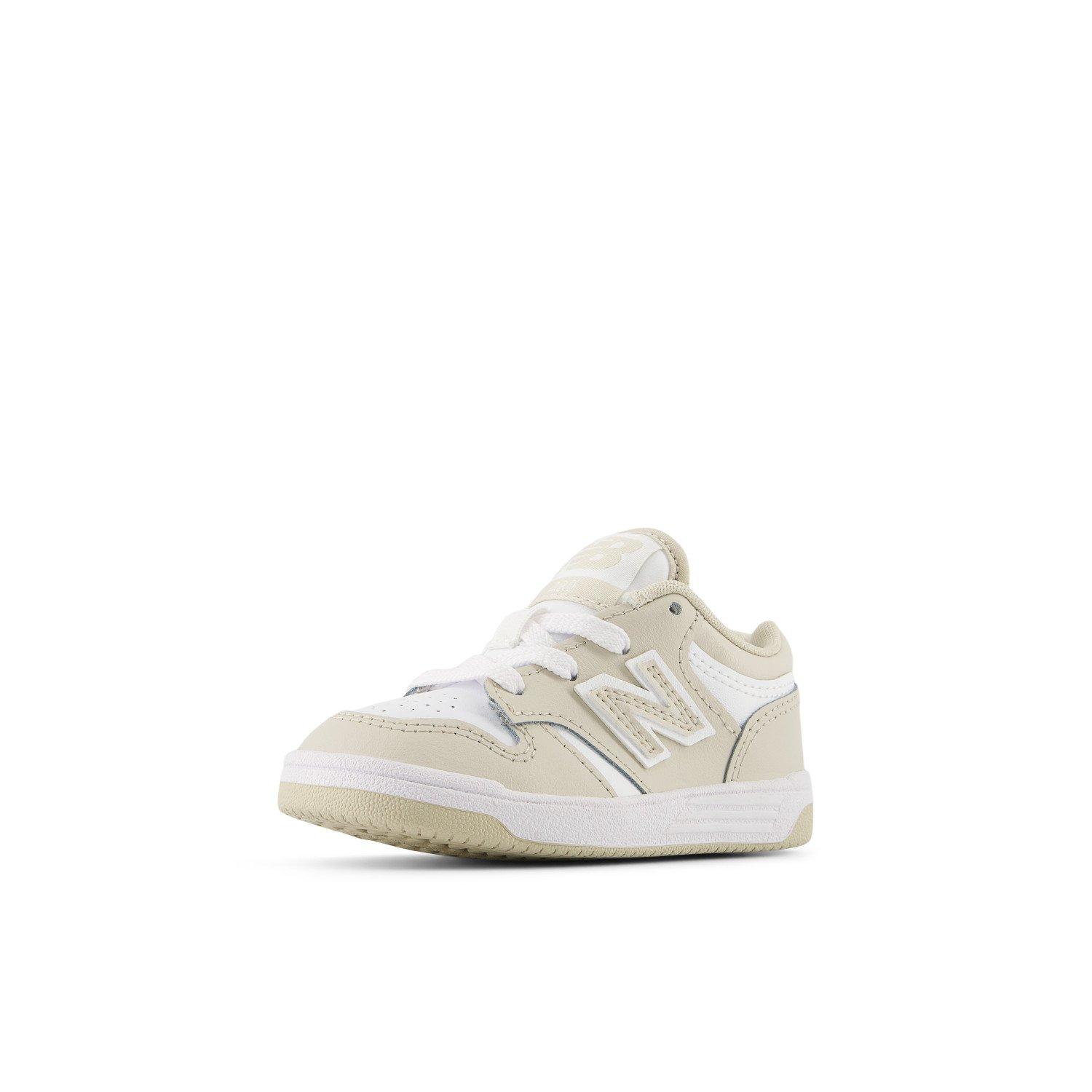 New Balance 480 Toddler Girls' "Tan/White" Shoe