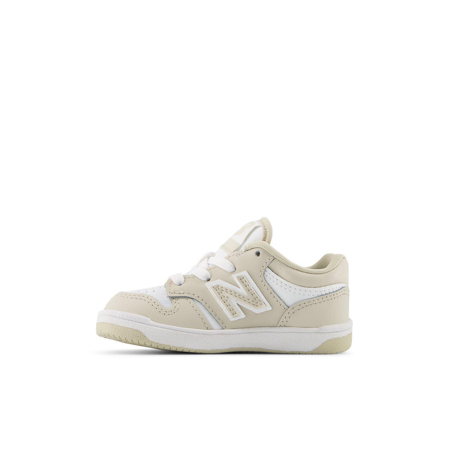 New Balance 480 Toddler Girls' "Tan/White" Shoe
