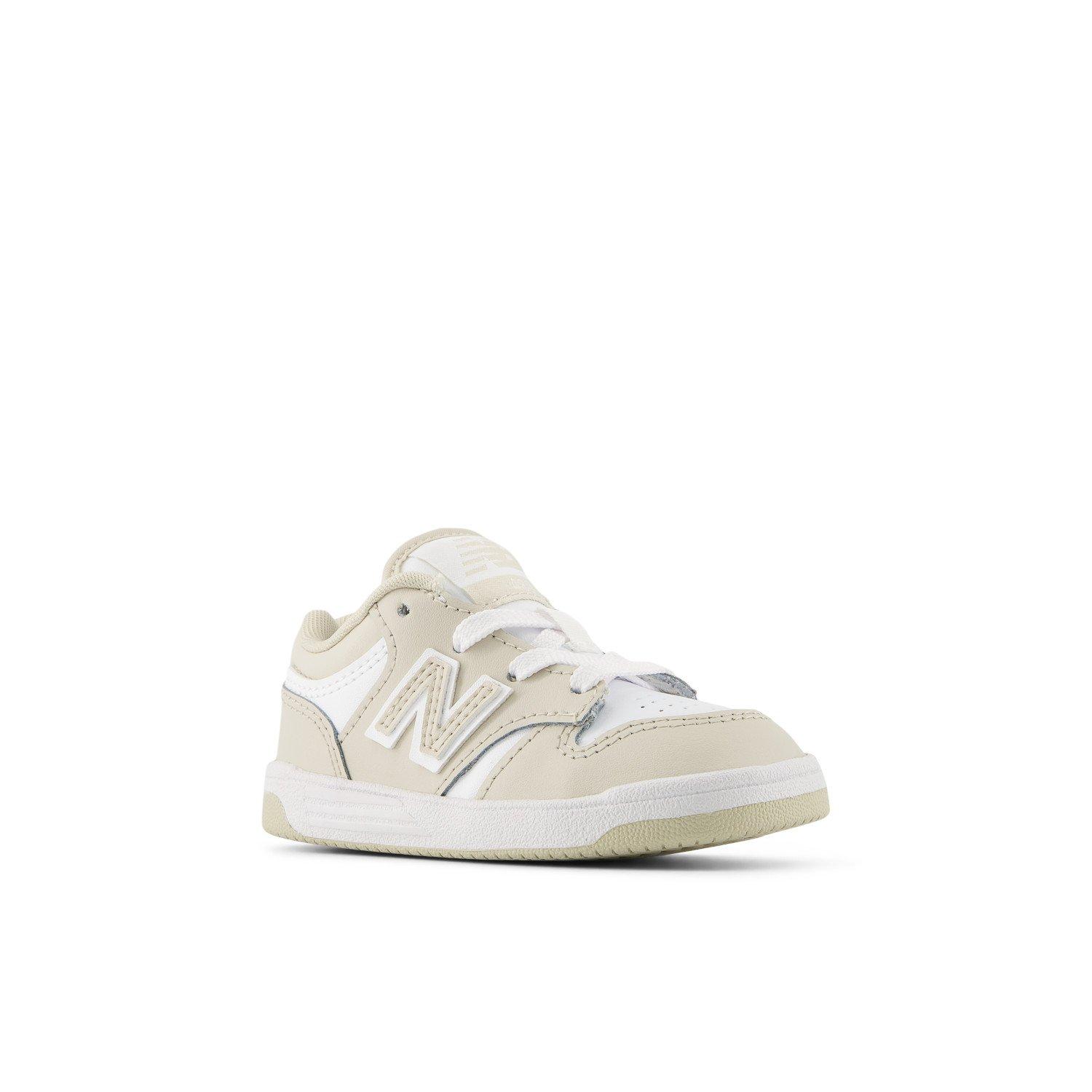 New Balance 480 Toddler Girls' "Tan/White" Shoe