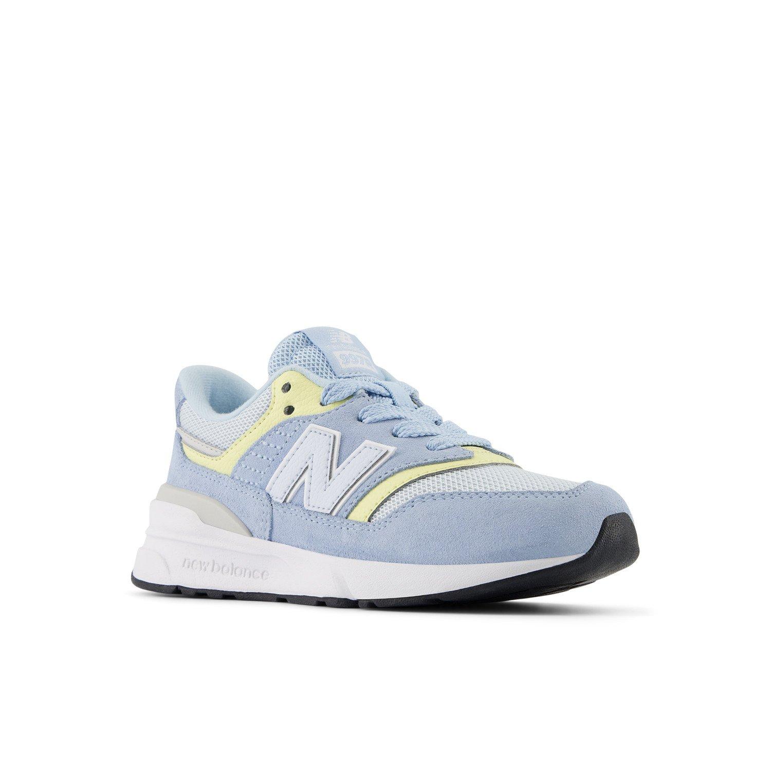 New Balance 997 Preschool Girls' "Blue/Yellow" Shoe