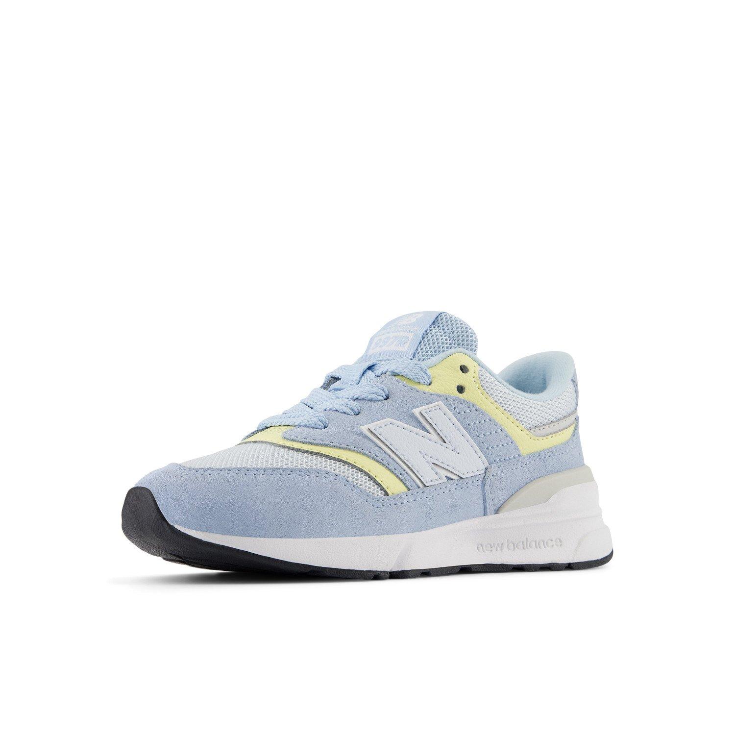 New Balance 997 Preschool Girls' "Blue/Yellow" Shoe