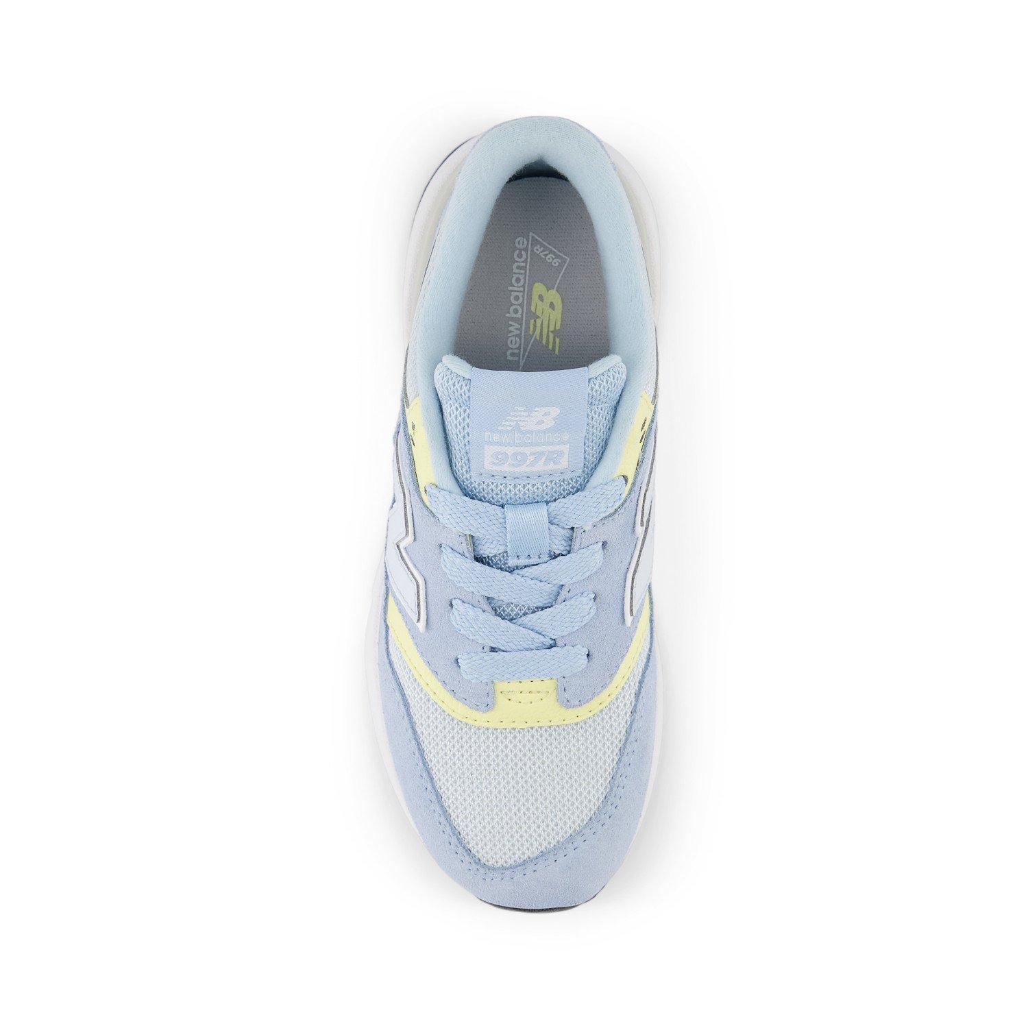 New Balance 997 Preschool Girls' "Blue/Yellow" Shoe