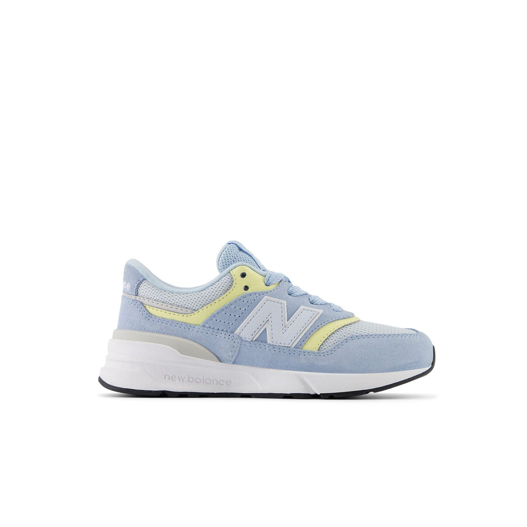 New Balance 997 Preschool Girls' "Blue/Yellow" Shoe