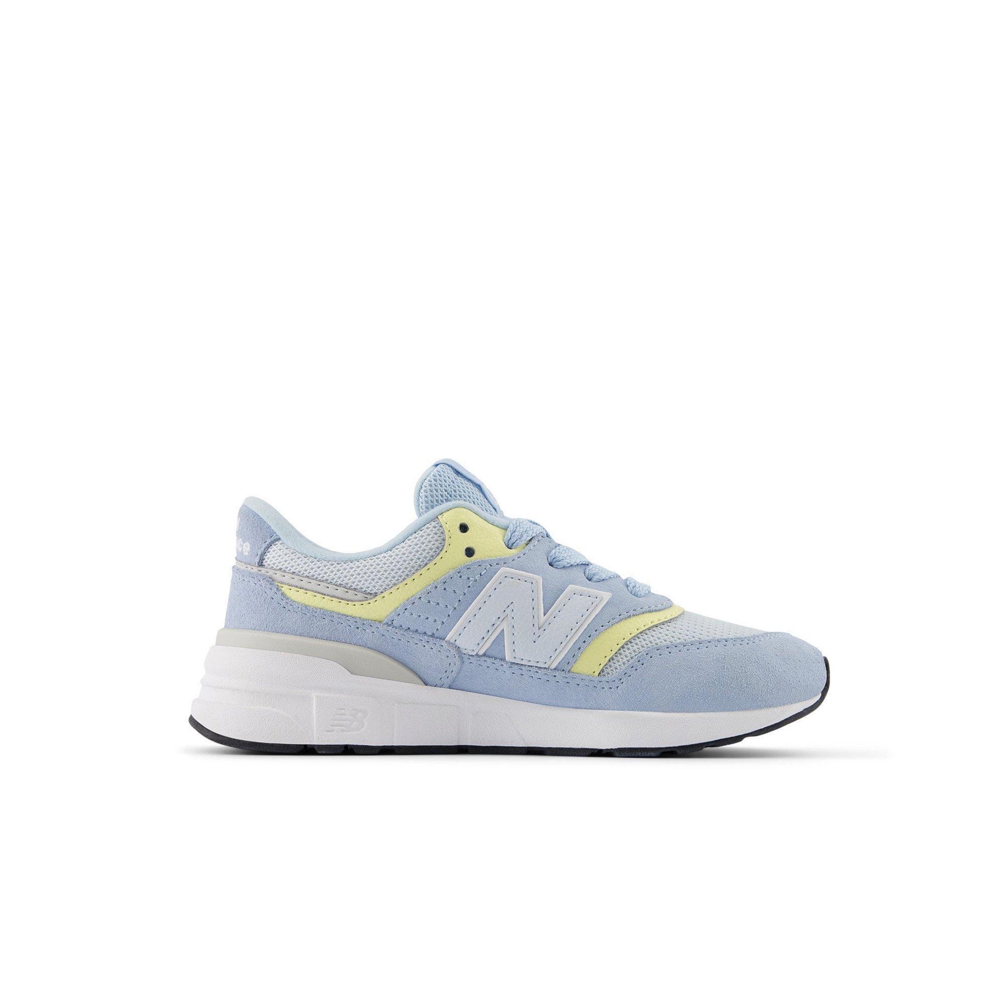 New Balance 997 Preschool Girls' "Blue/Yellow" Shoe