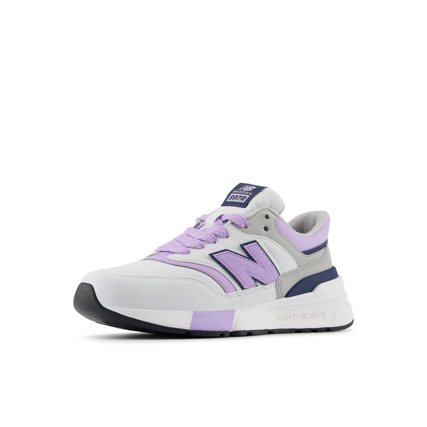 New Balance 997 Grade School Girls' "Purple/White" Shoe