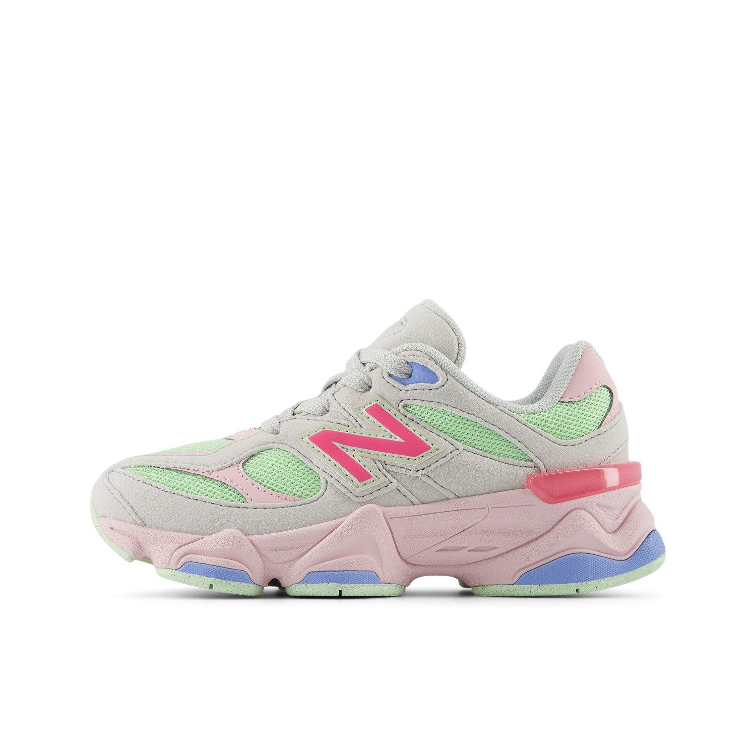New Balance 9060 Preschool Girls' "Pink/Grey" Shoe