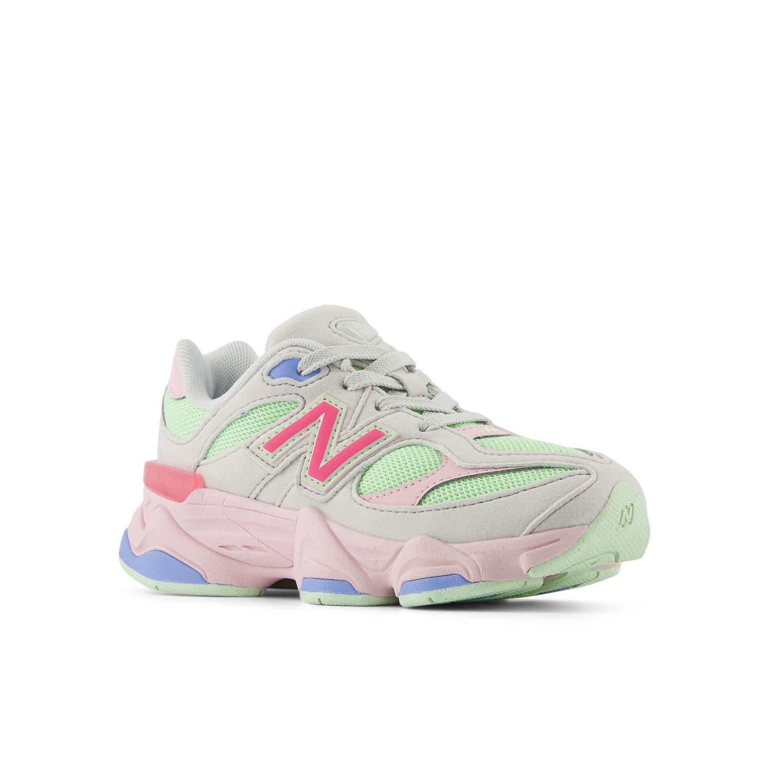 New Balance 9060 Preschool Girls' "Pink/Grey" Shoe