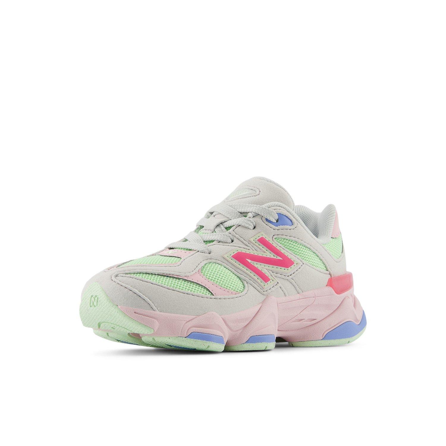 New Balance 9060 Preschool Girls' "Pink/Grey" Shoe