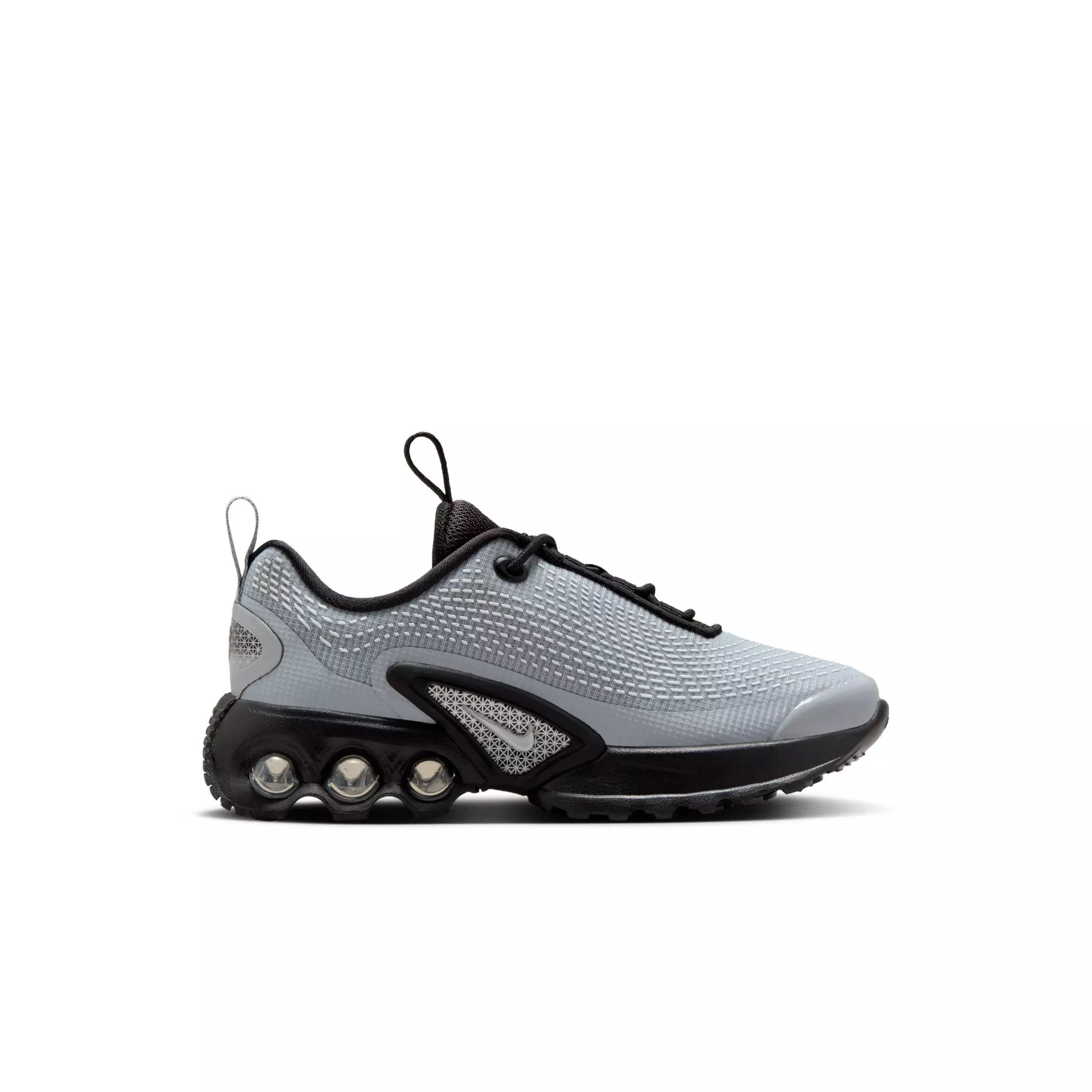 Nike Air Max Dn "Wolf Grey/Summit White/Black/Anthracite" Preschool Boys' Shoe - BLACK/GREY