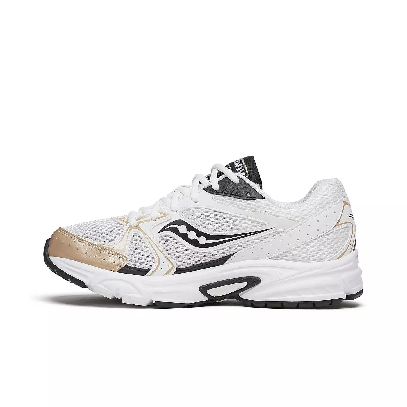 Saucony Ride Millennium "White/Black/Gold" Unisex Shoe