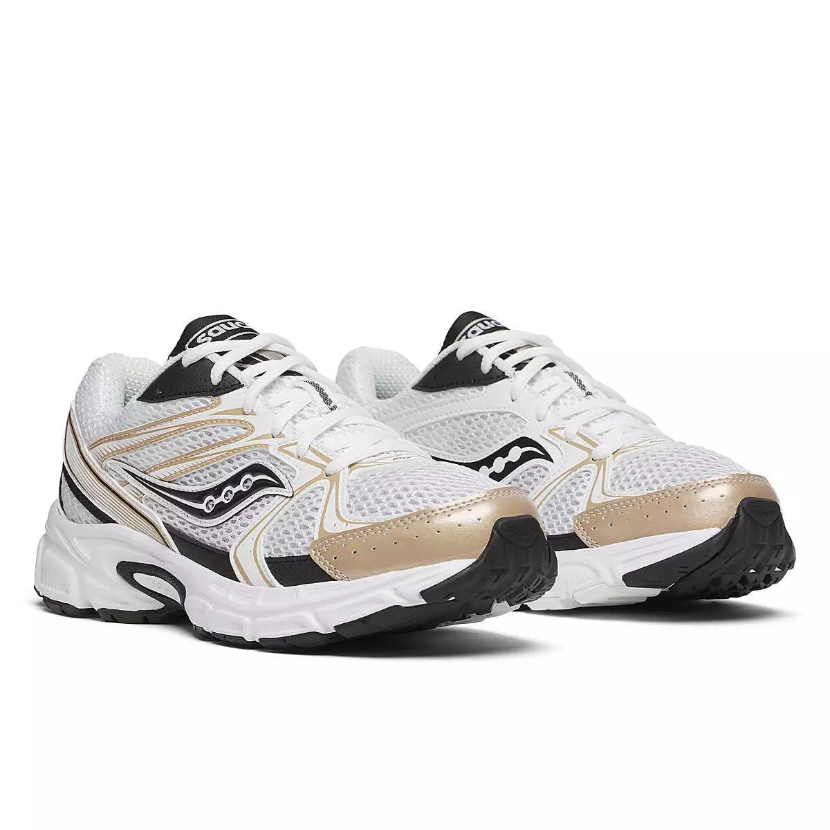 Saucony Ride Millennium "White/Black/Gold" Unisex Shoe