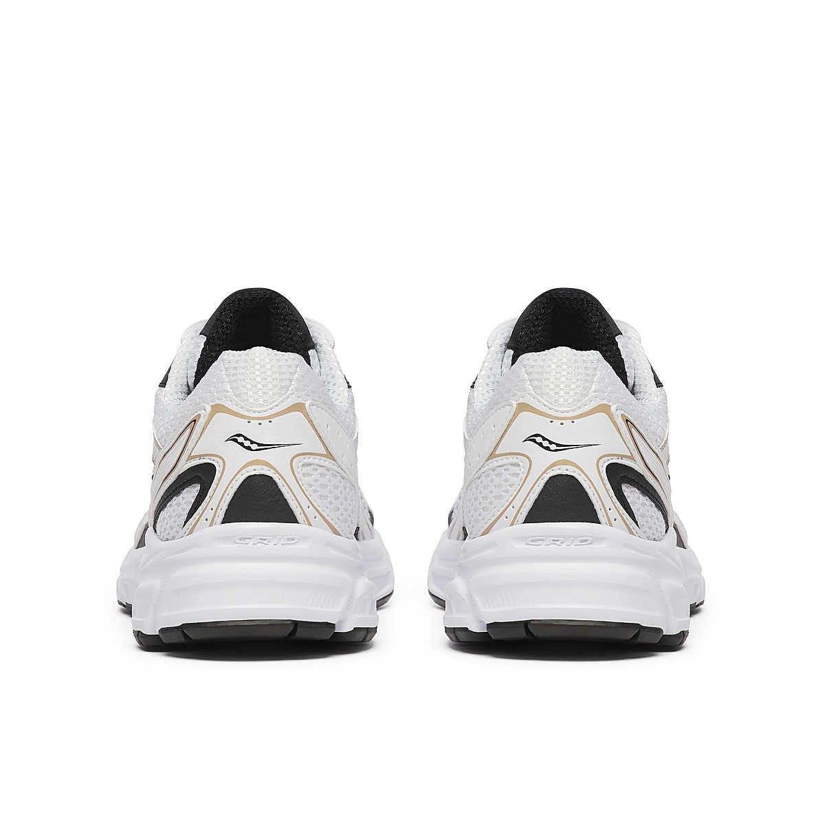 Saucony Ride Millennium "White/Black/Gold" Unisex Shoe - WHITE/BLACK/GOLD Thumbnail View 4