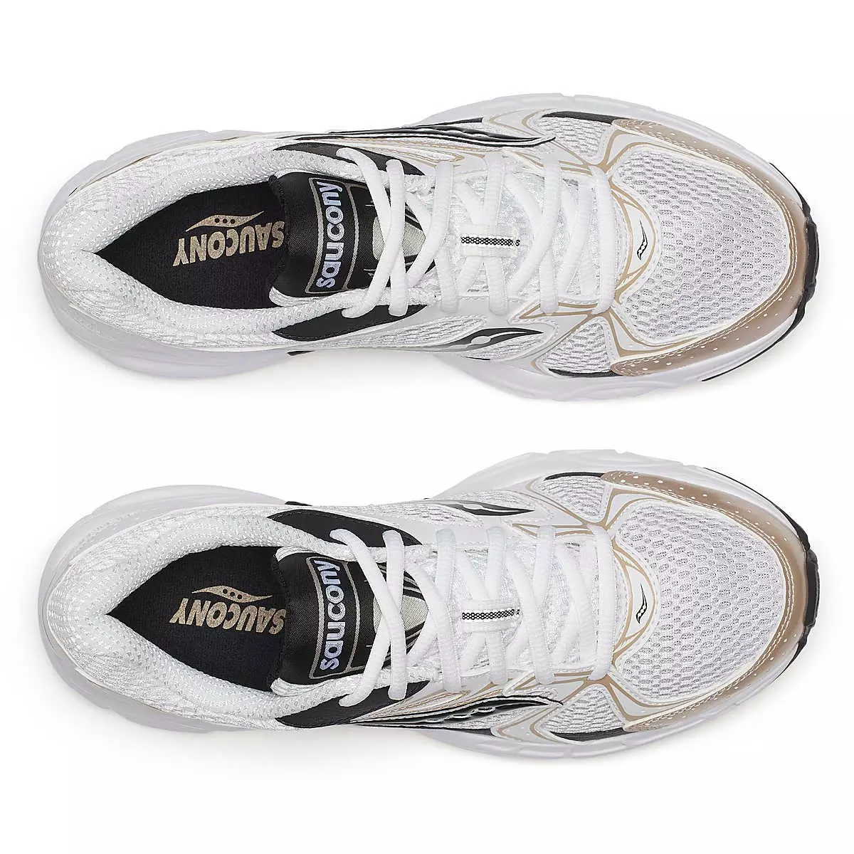 Saucony Ride Millennium "White/Black/Gold" Unisex Shoe