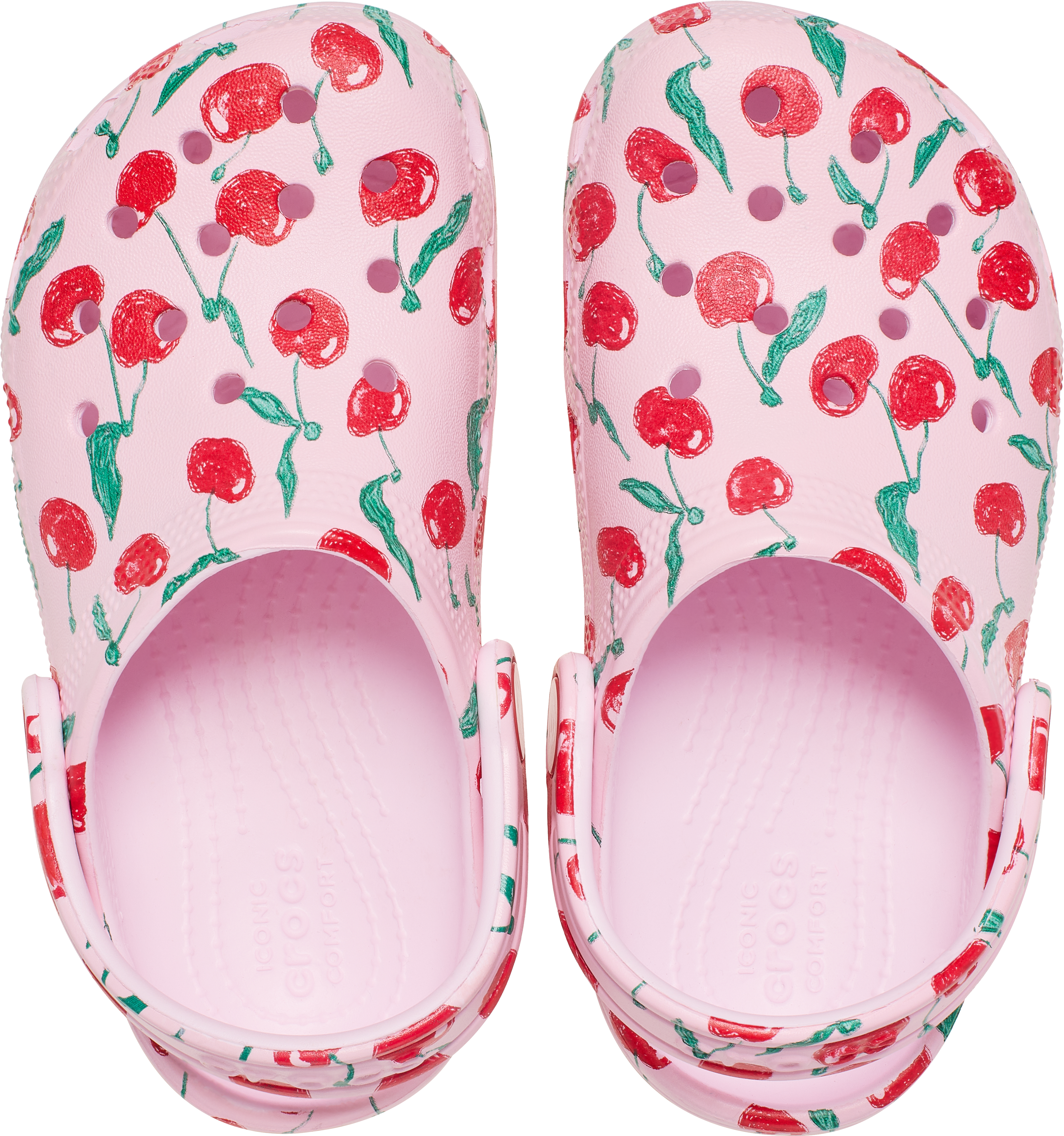 Crocs Classic Toddler Girls' "Cherry" Clog