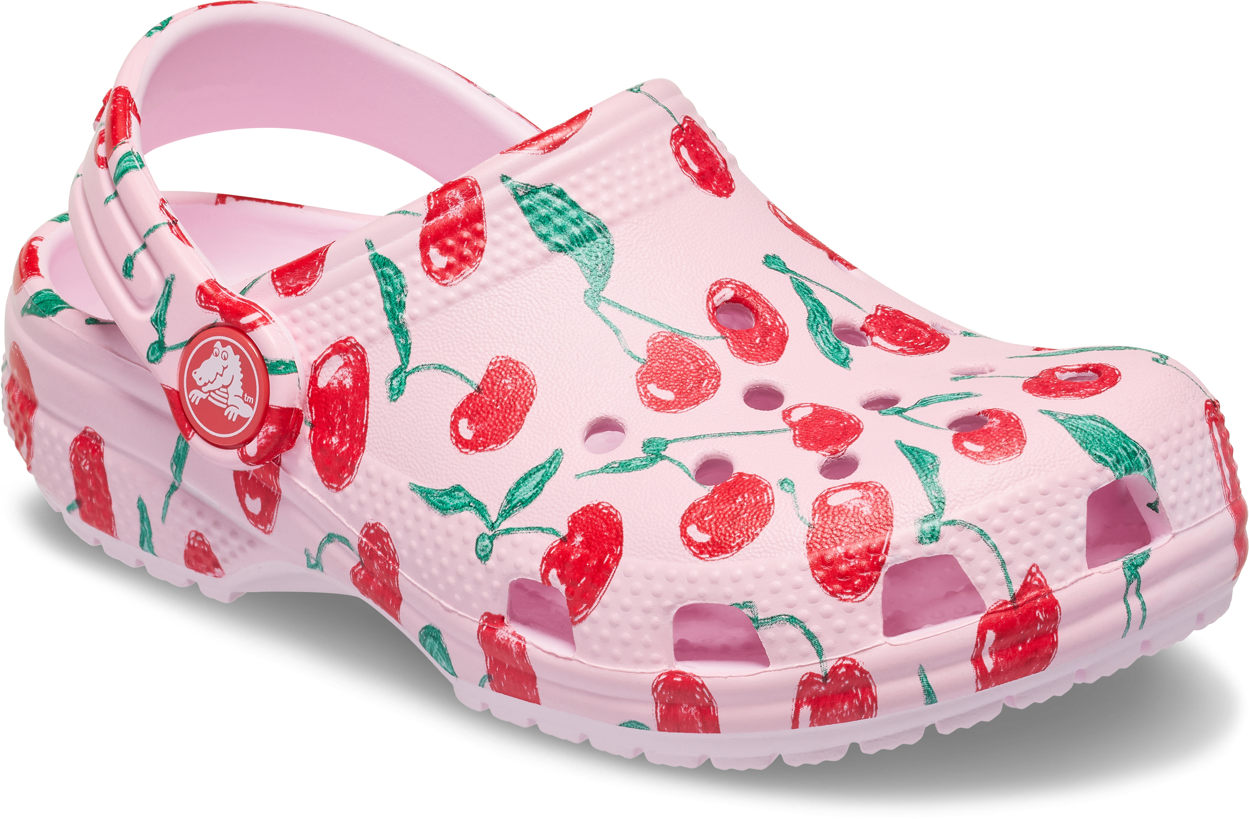 Crocs Classic Toddler Girls' "Cherry" Clog