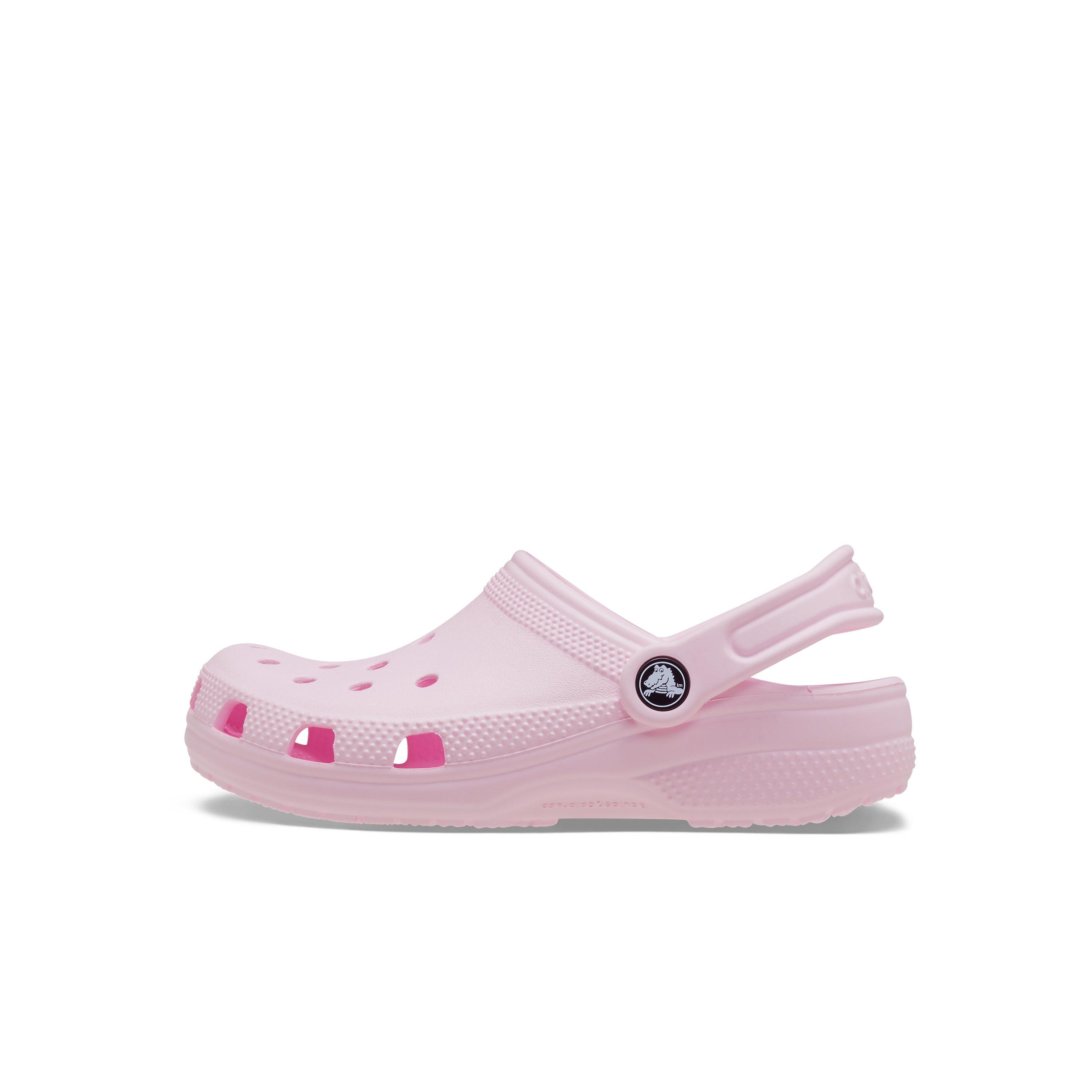 Crocs Classic Grade School Girls' "Pink Milk" Clog