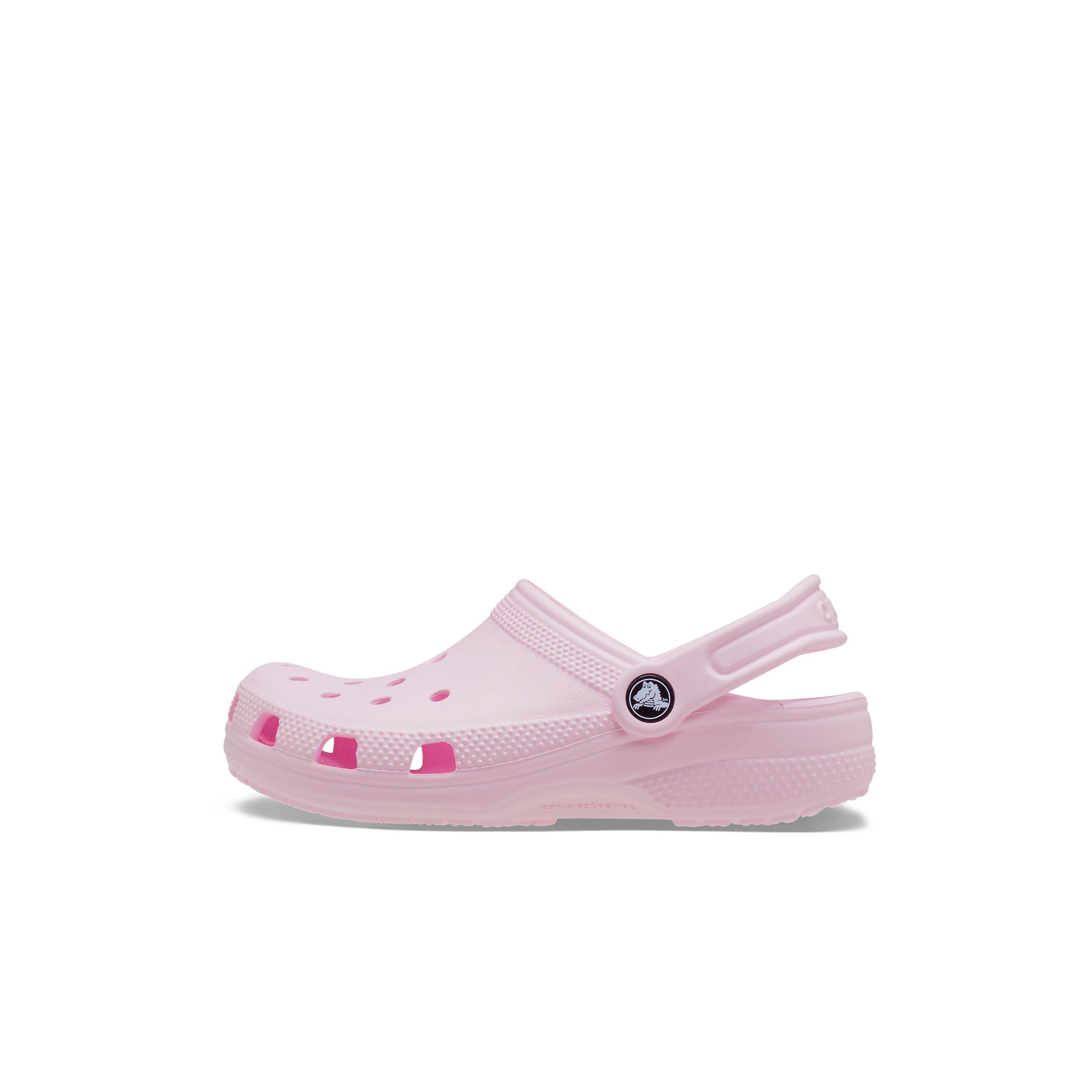 Crocs Classic Toddler Girls' "Pink Milk" Clog