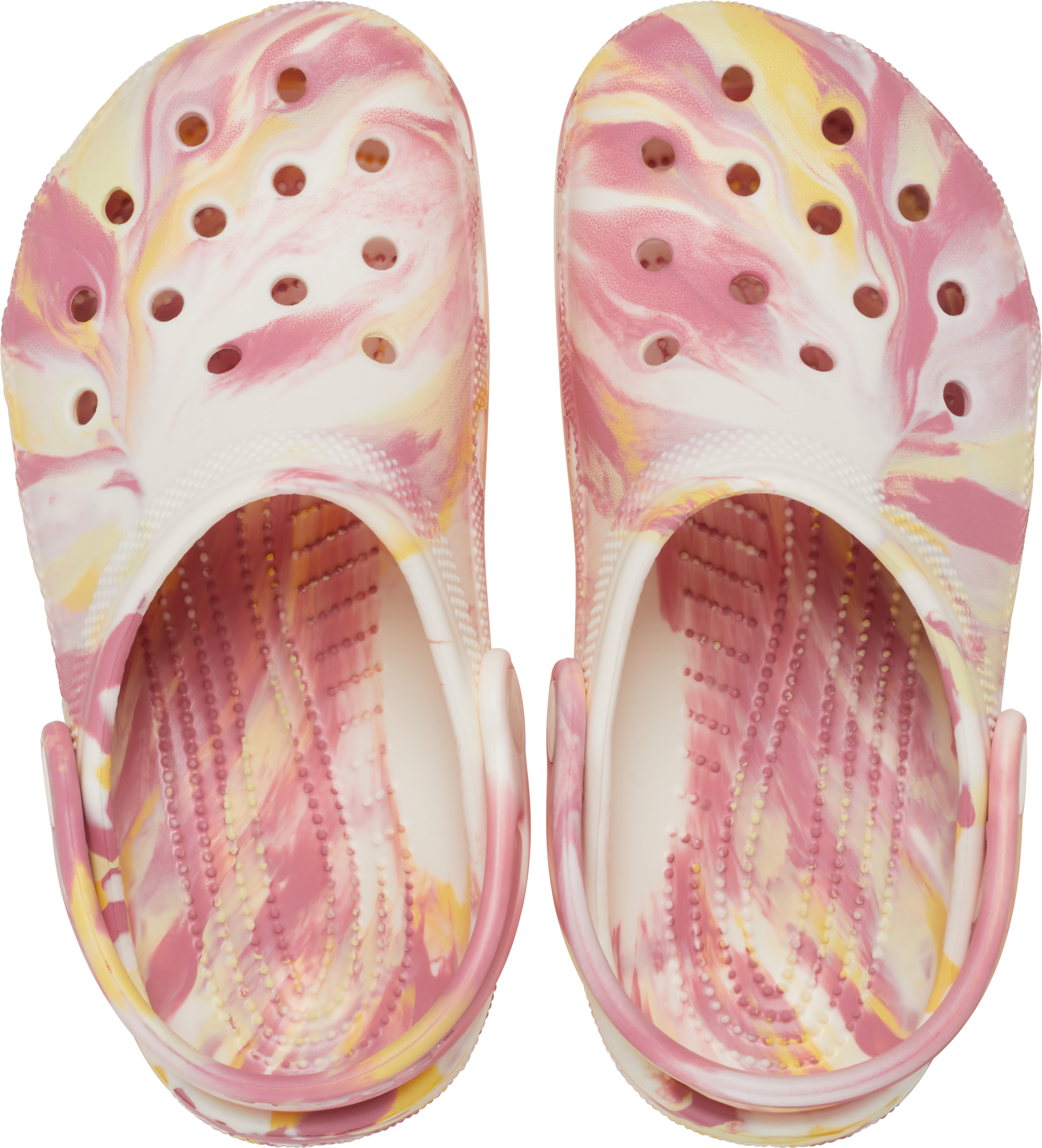 Crocs Classic Marbled Grade School Girls' "Daylily" Clog