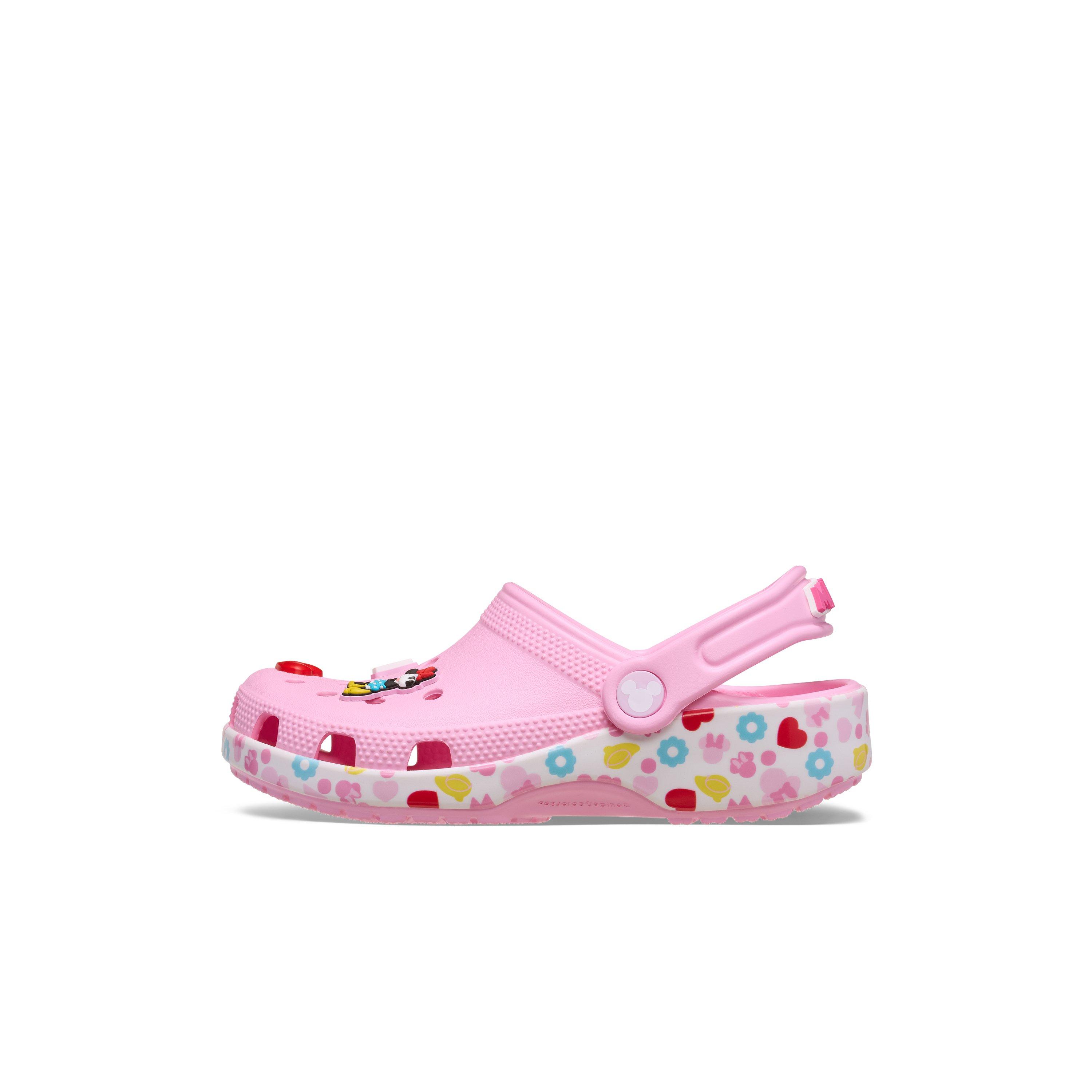 Crocs Classic Mickey and Friends Toddler Girls' "Minnie" Clog