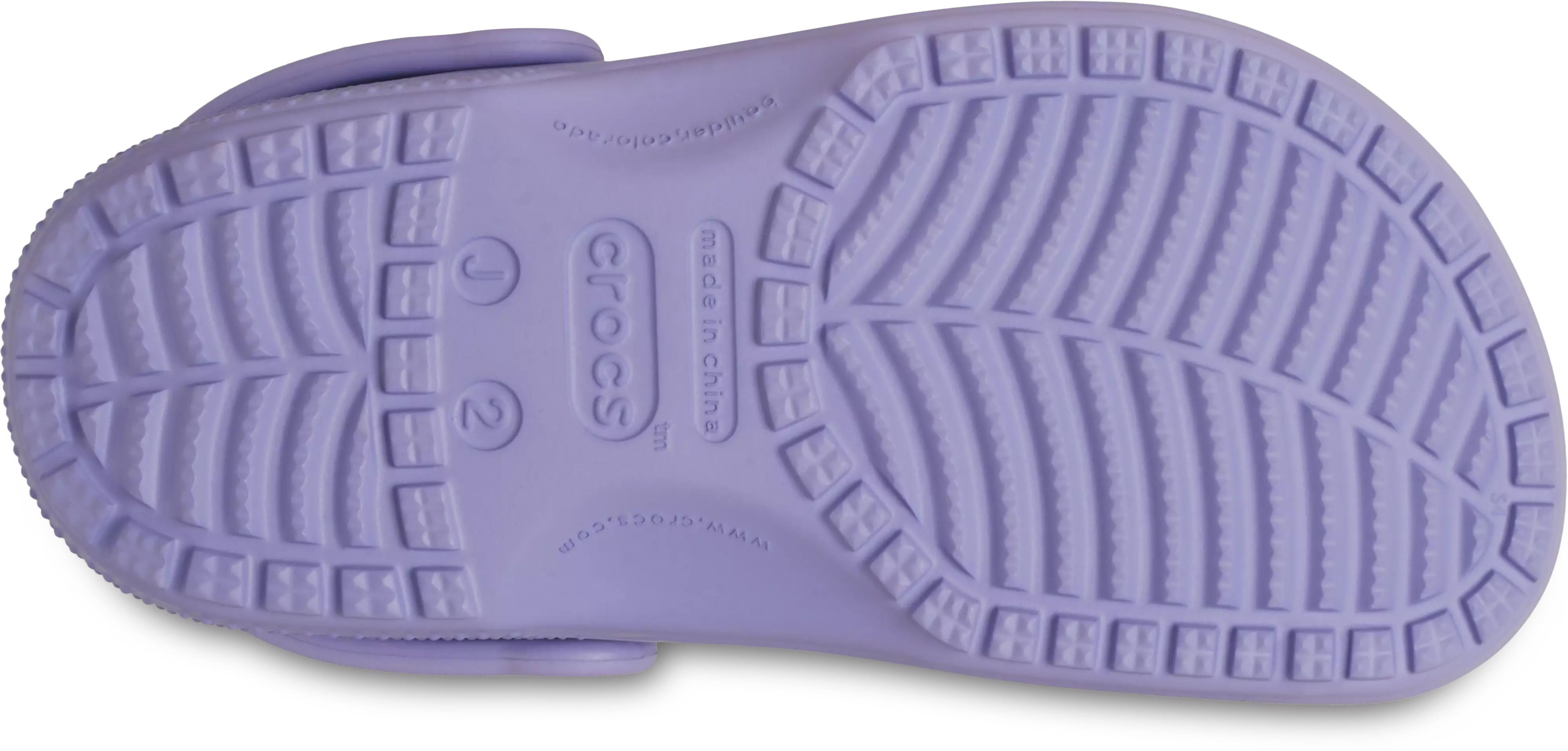 Crocs Classic "Mystic Purple" Grade School Girls' Clog - PURPLE