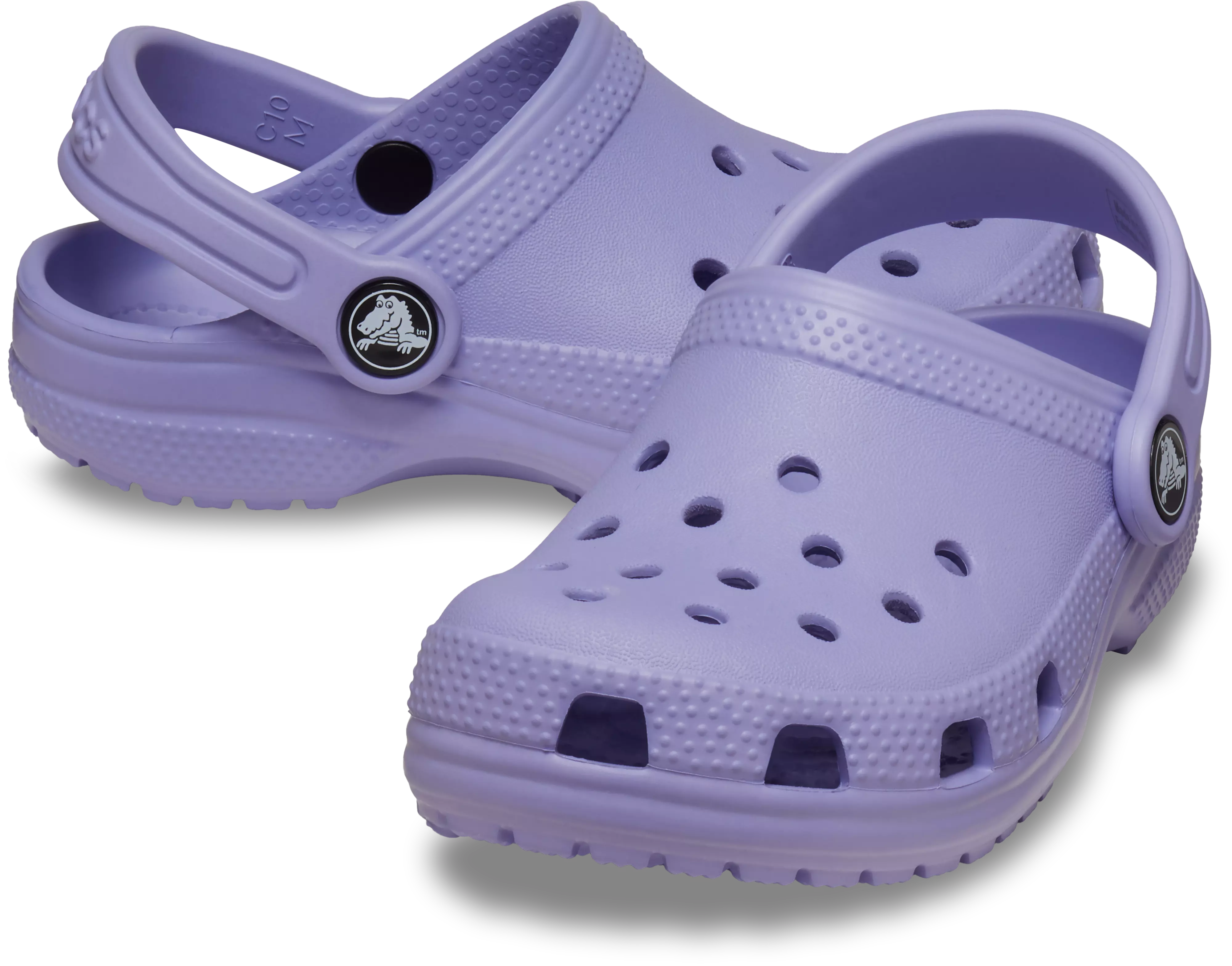 Crocs Classic "Mystic Purple" Toddler Girls' Clog - PURPLE