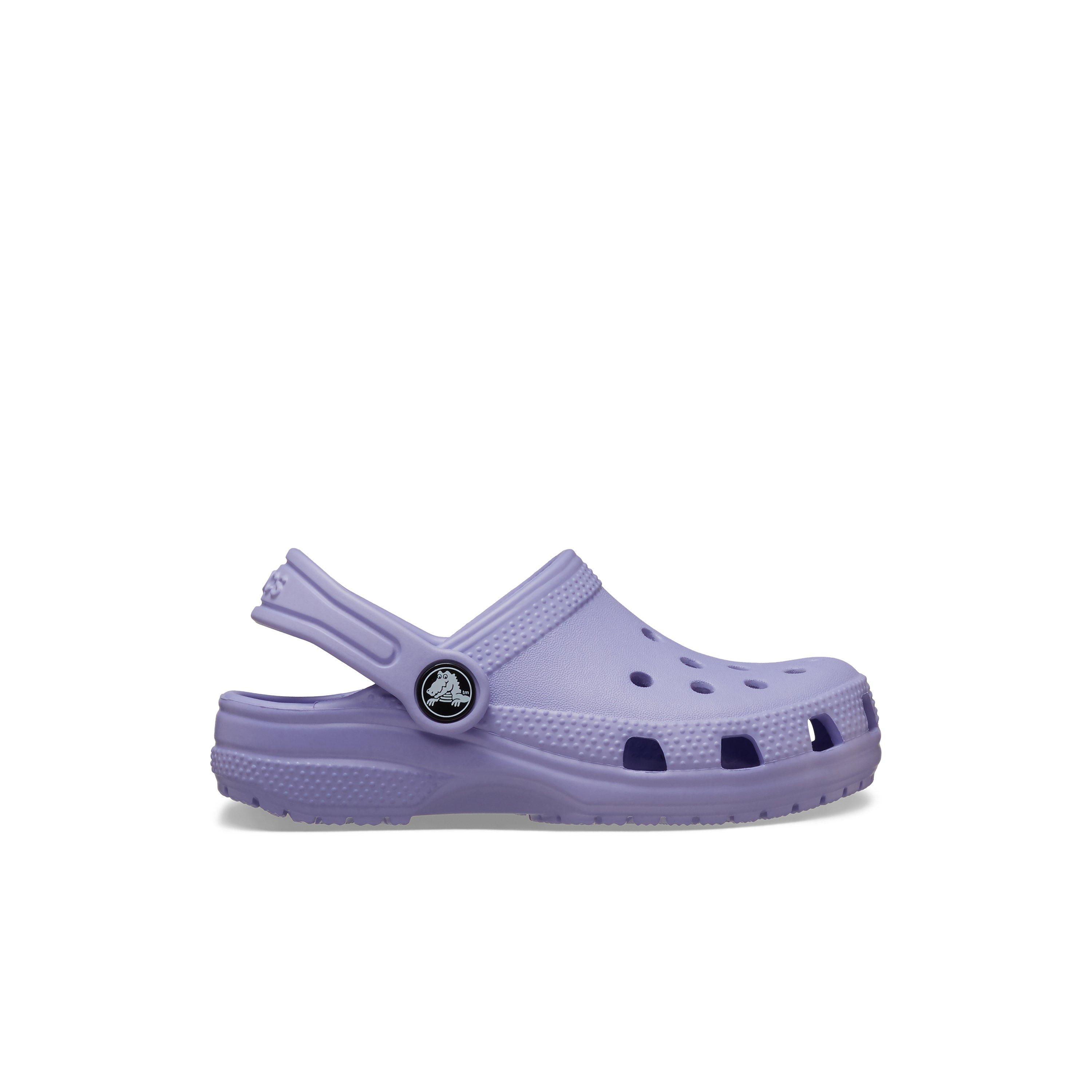 Crocs Classic "Mystic Purple" Toddler Girls' Clog - PURPLE