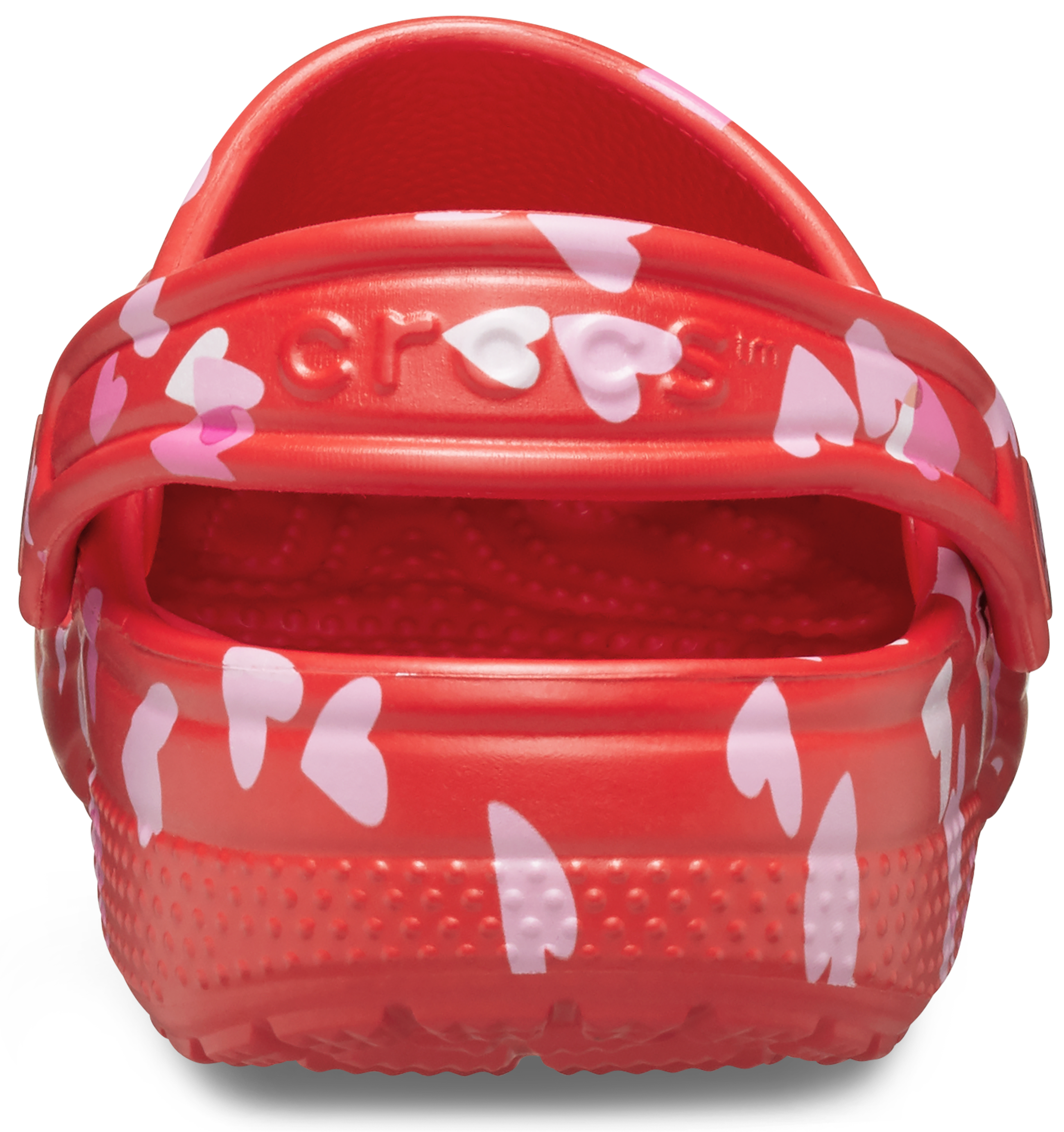 Crocs Classic Preschool Girls' "Valentine's Day Red" Clog