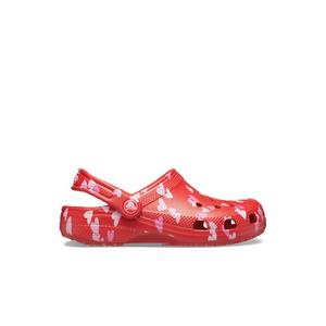 Crocs Classic "Valentine's Day Red" Preschool Girls' Clog