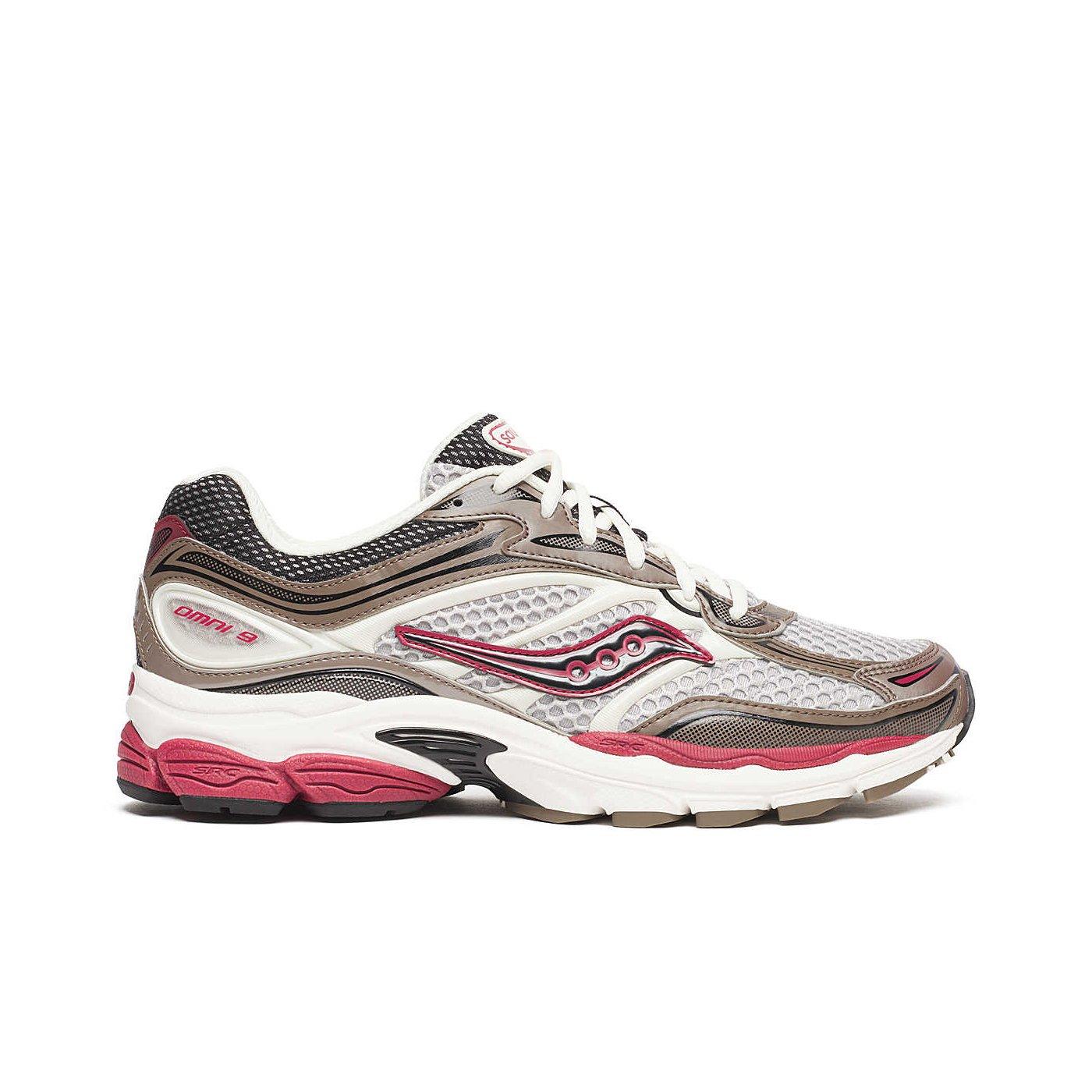 Saucony ProGrid Omni 9 "Silver/Red" Men's Shoe