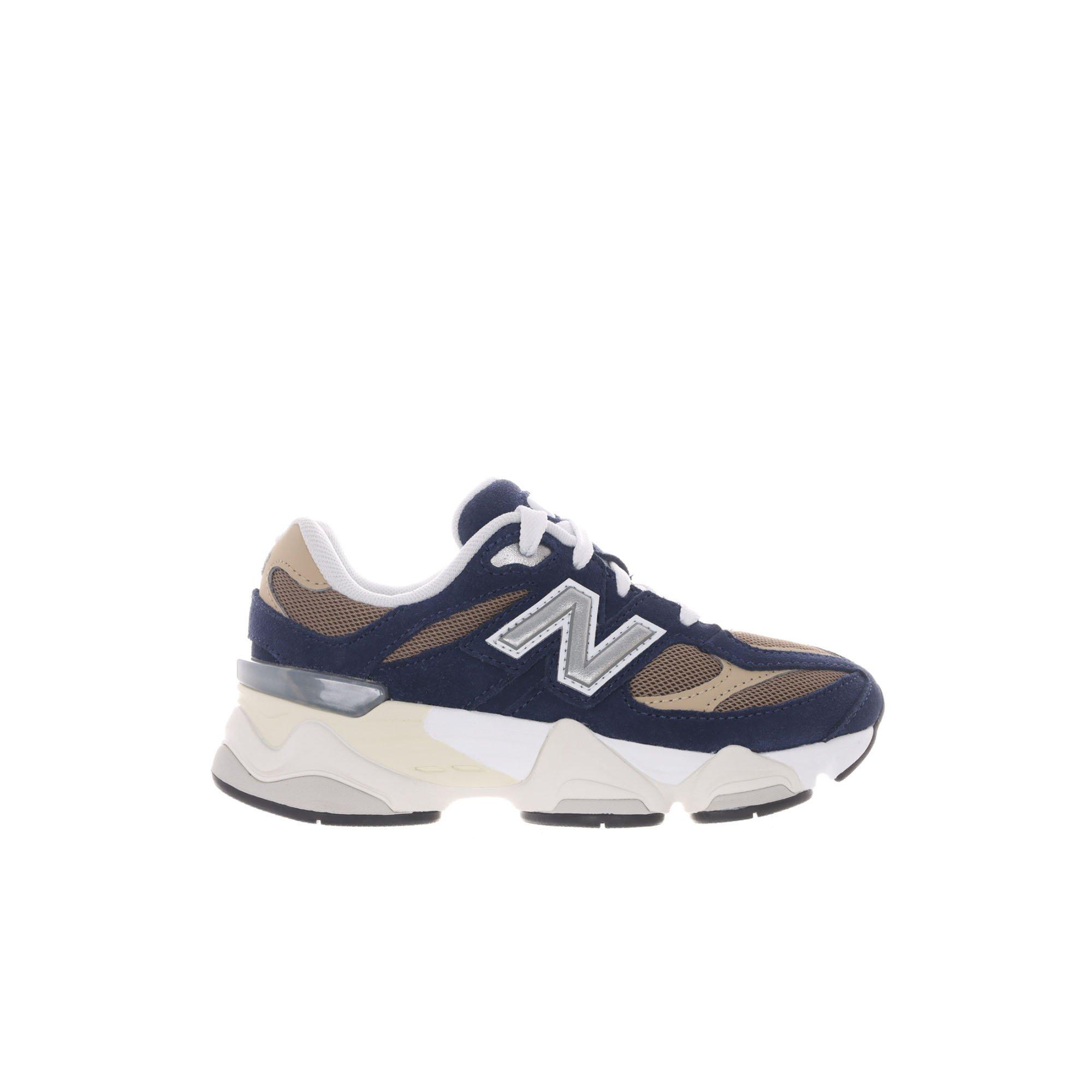 New Balance 9060 "Navy/Tan" Preschool Boys' Shoe - NAVY/TAN