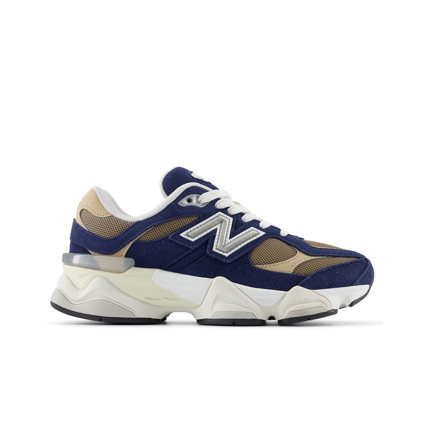 New Balance 9060 "Navy/Tan" Grade School Boys' Shoe - NAVY/TAN