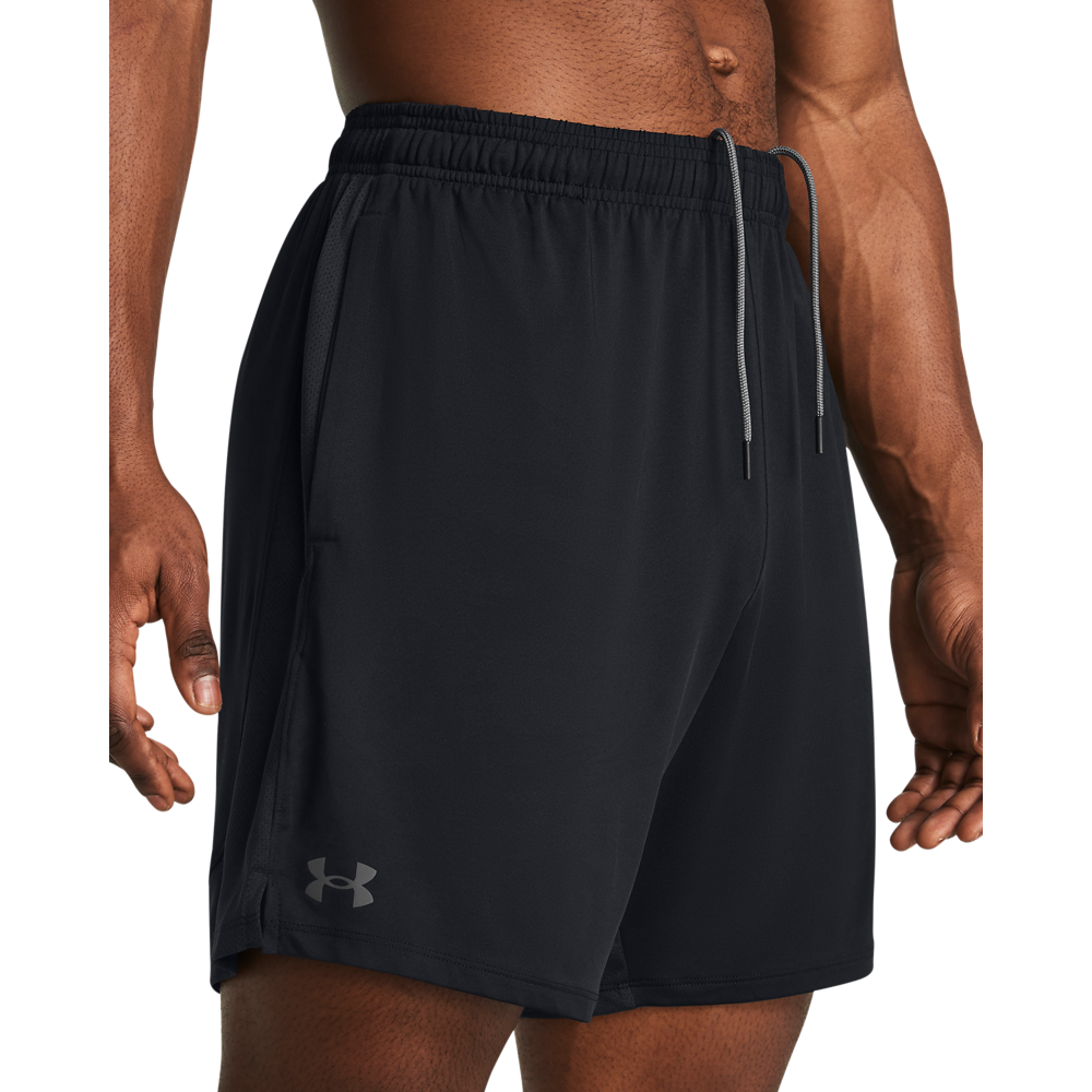 Under Armour Men's Tech Vent 7" Shorts - BLACK Thumbnail View 3