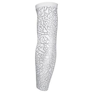Jordan Fly Basketball Arm Sleeve - White/Silver