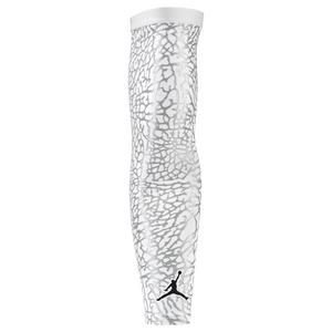 Jordan Fly Basketball Arm Sleeve - White/Silver