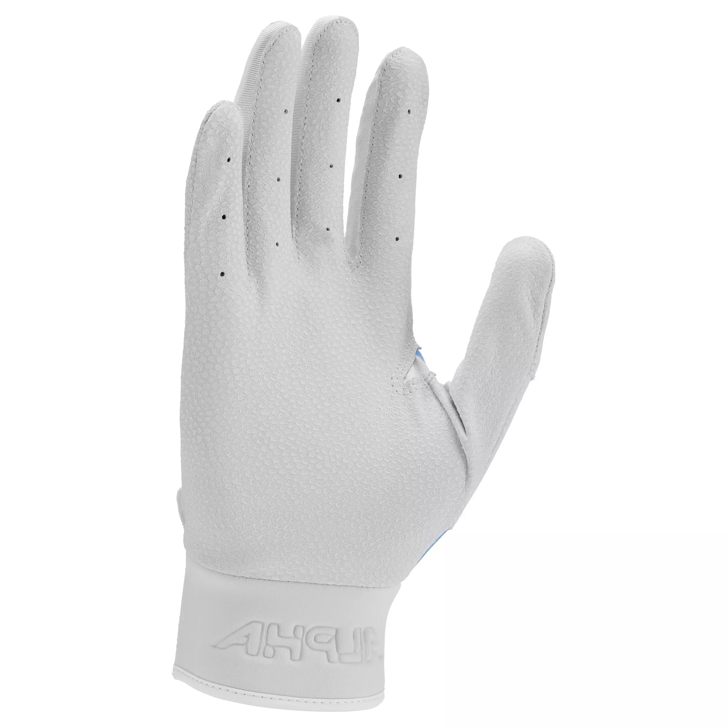 Nike Alpha Varsity Baseball Batting Gloves - Light Blue/White - LT BLUE/WHITE