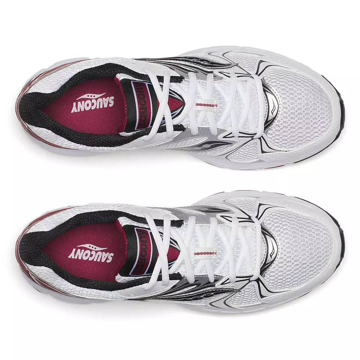 Saucony Ride Millennium "White/Red" Unisex Shoe - WHITE/RED