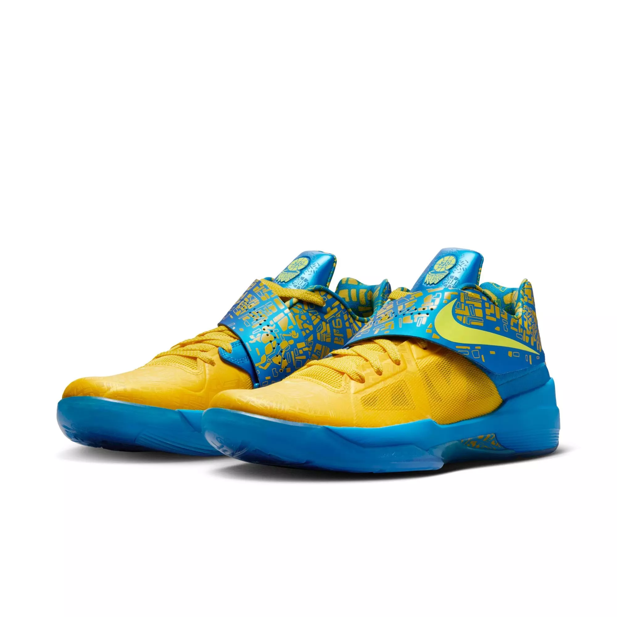 Nike KD 4 “Scoring Title” Men's Basketball Shoe - PHOTO BLUE/LEMON TWIST/TOUR YELLOW