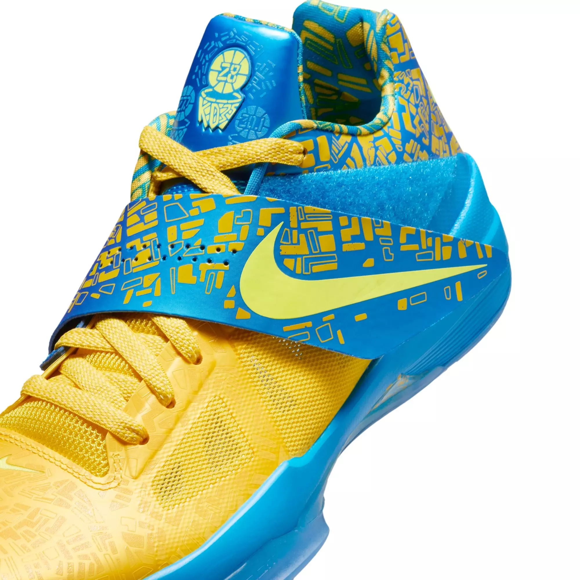 Nike KD 4 “Scoring Title” Men's Basketball Shoe - PHOTO BLUE/LEMON TWIST/TOUR YELLOW