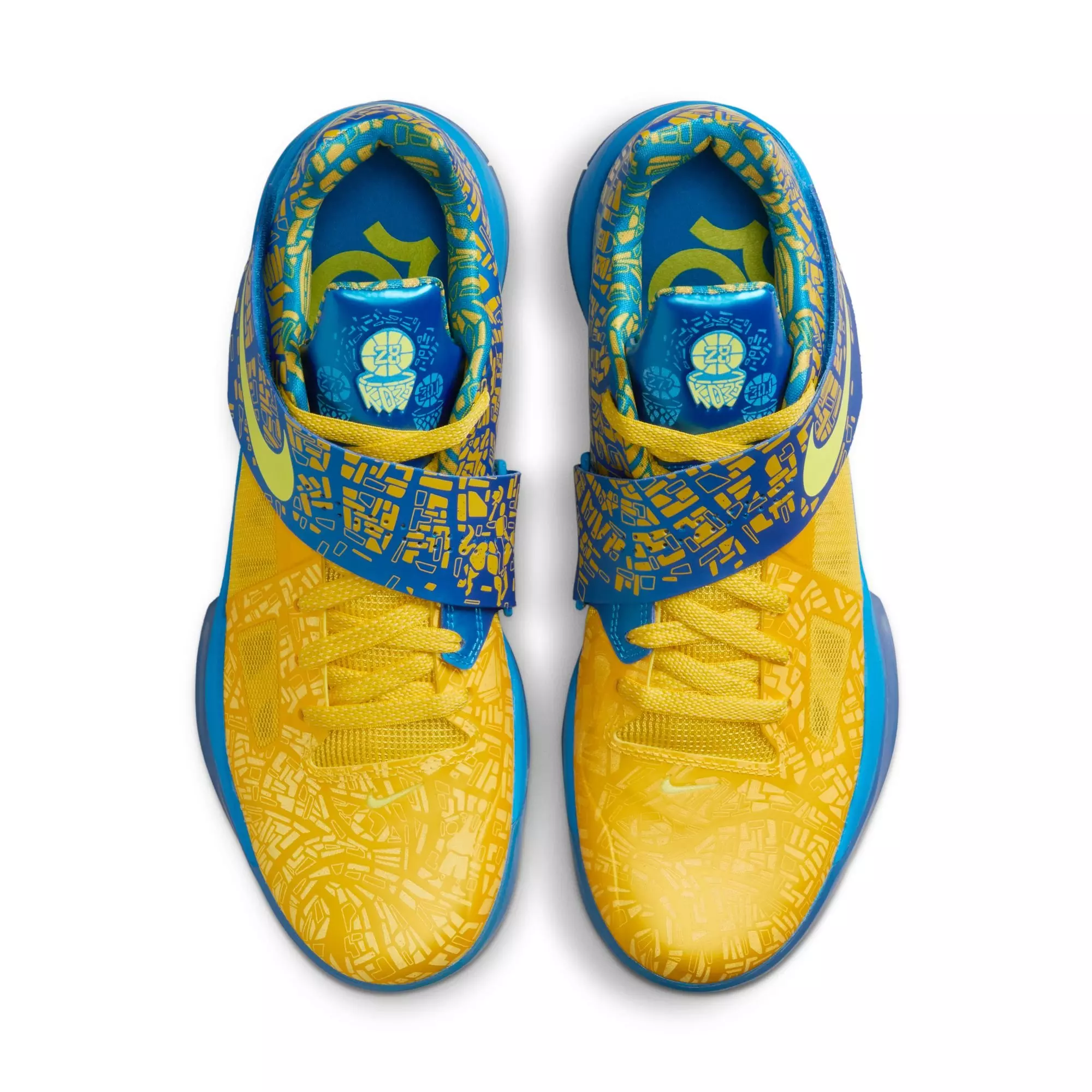 Nike KD 4 “Scoring Title” Men's Basketball Shoe - PHOTO BLUE/LEMON TWIST/TOUR YELLOW