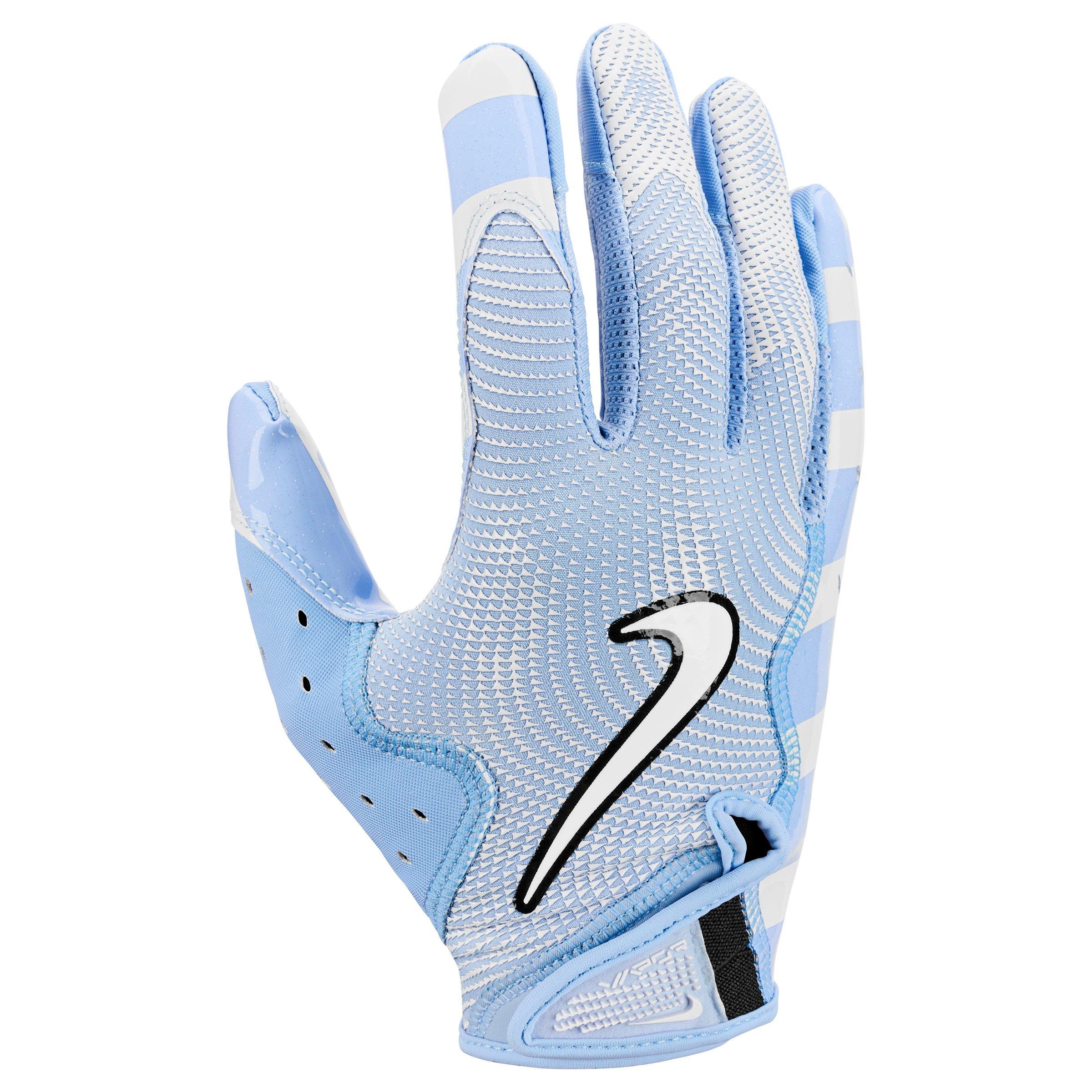 Nike Vapor Jet 8.0 Energy Aluminum Football Receiver Gloves - LT BLUE/WHITE Thumbnail View 1