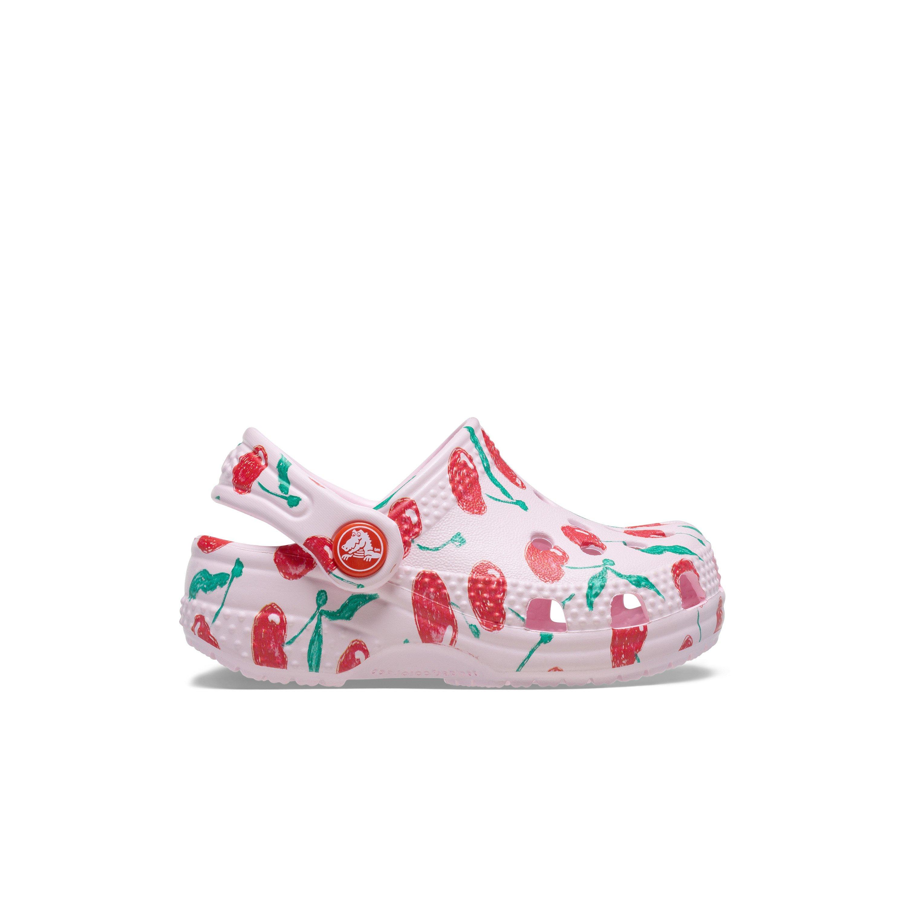 Crocs Classic Boxed Set "Cherry" Infant Girls' Clog - PINK/RED