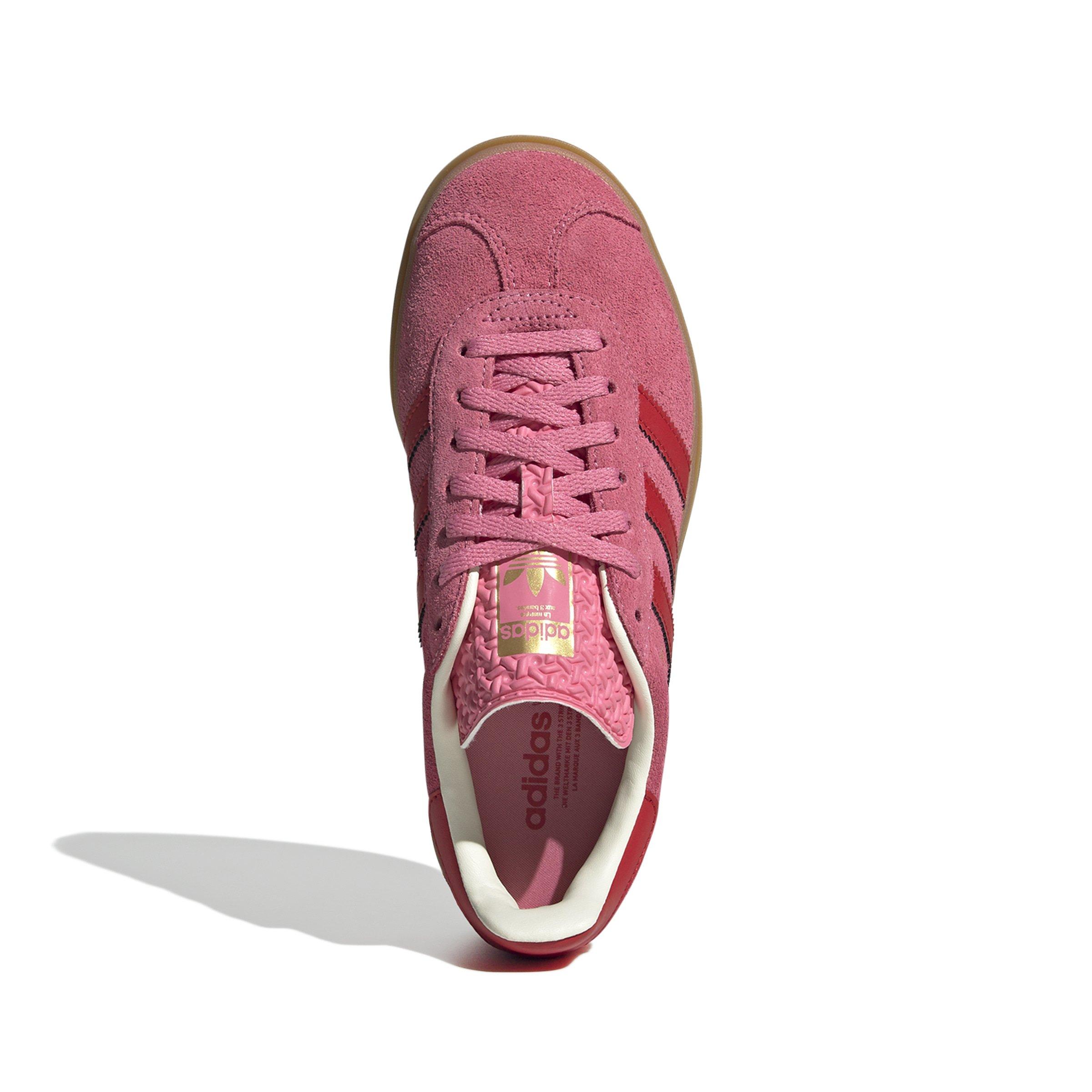 adidas Originals Gazelle Bold Grade School Girls' "Rose Tone/Better Scarlet/Cream White" Shoe