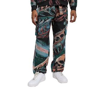 Reason Men's Warrior Tapestry Flare Pants