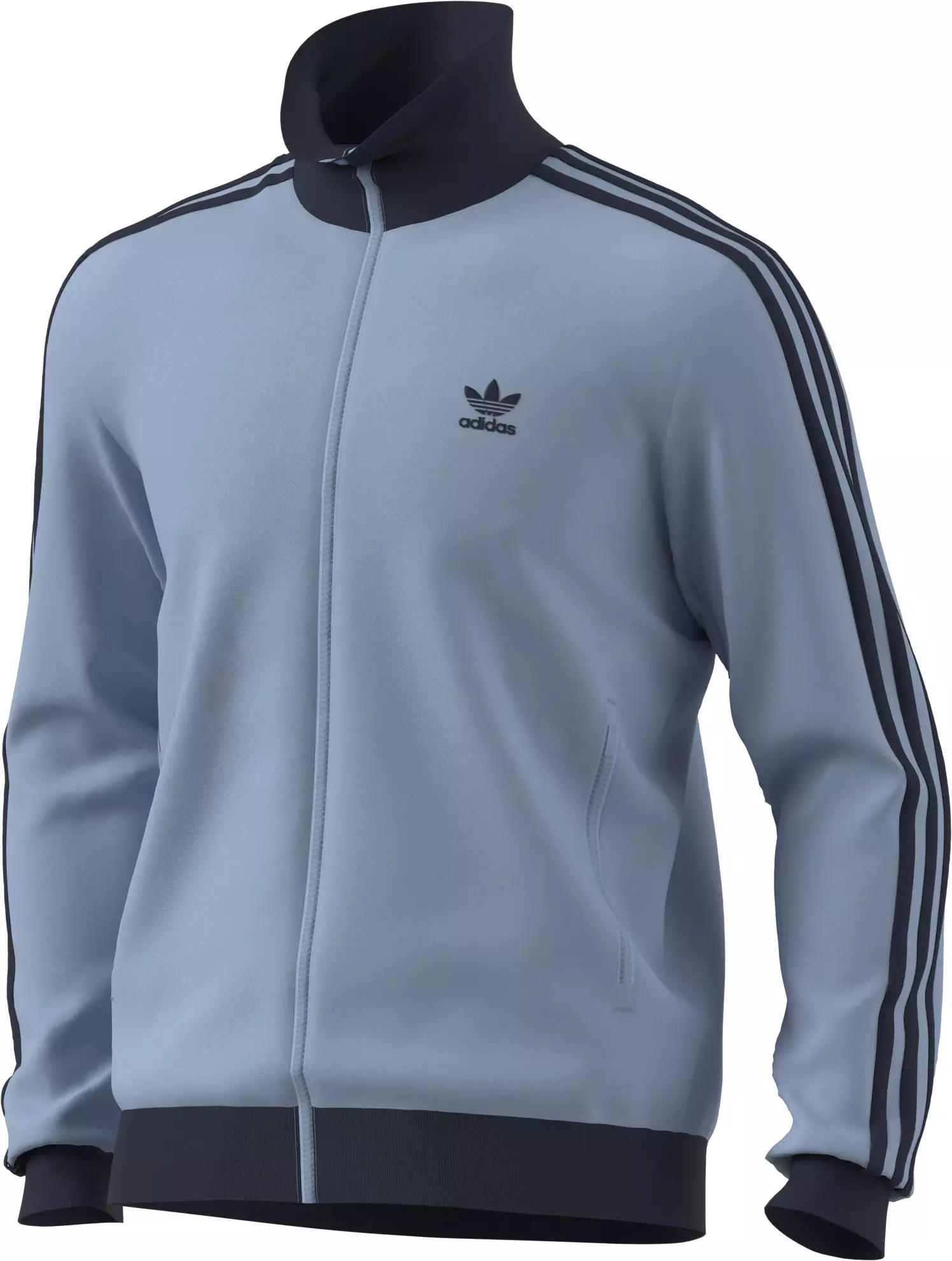 adidas Originals Men's Adicolor Classics Beckenbauer Track Jacket - BLUE