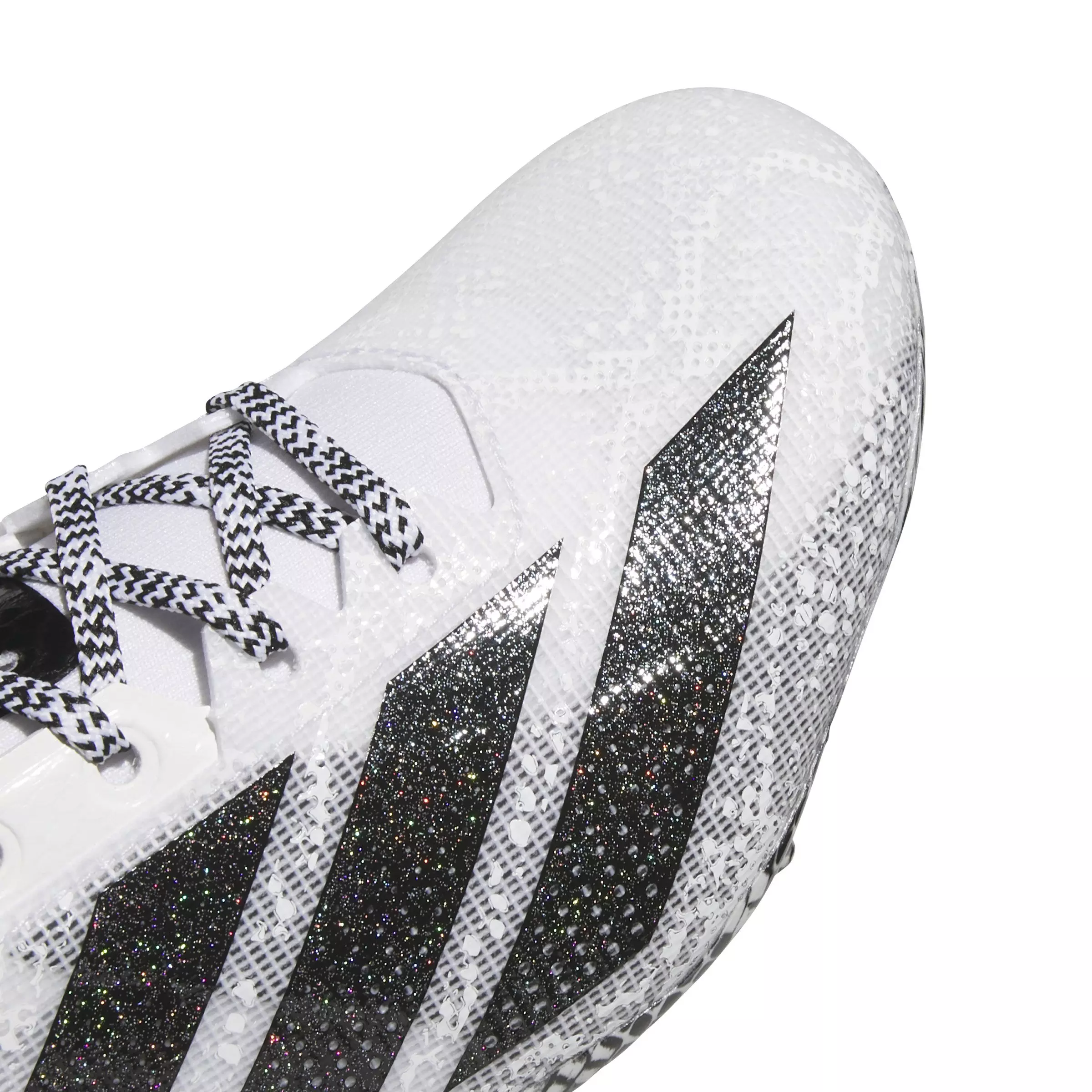 adidas Adizero Electric Exotic Speed "Ftwr White/Core Black" Men's Football Cleat - WHITE/BLACK