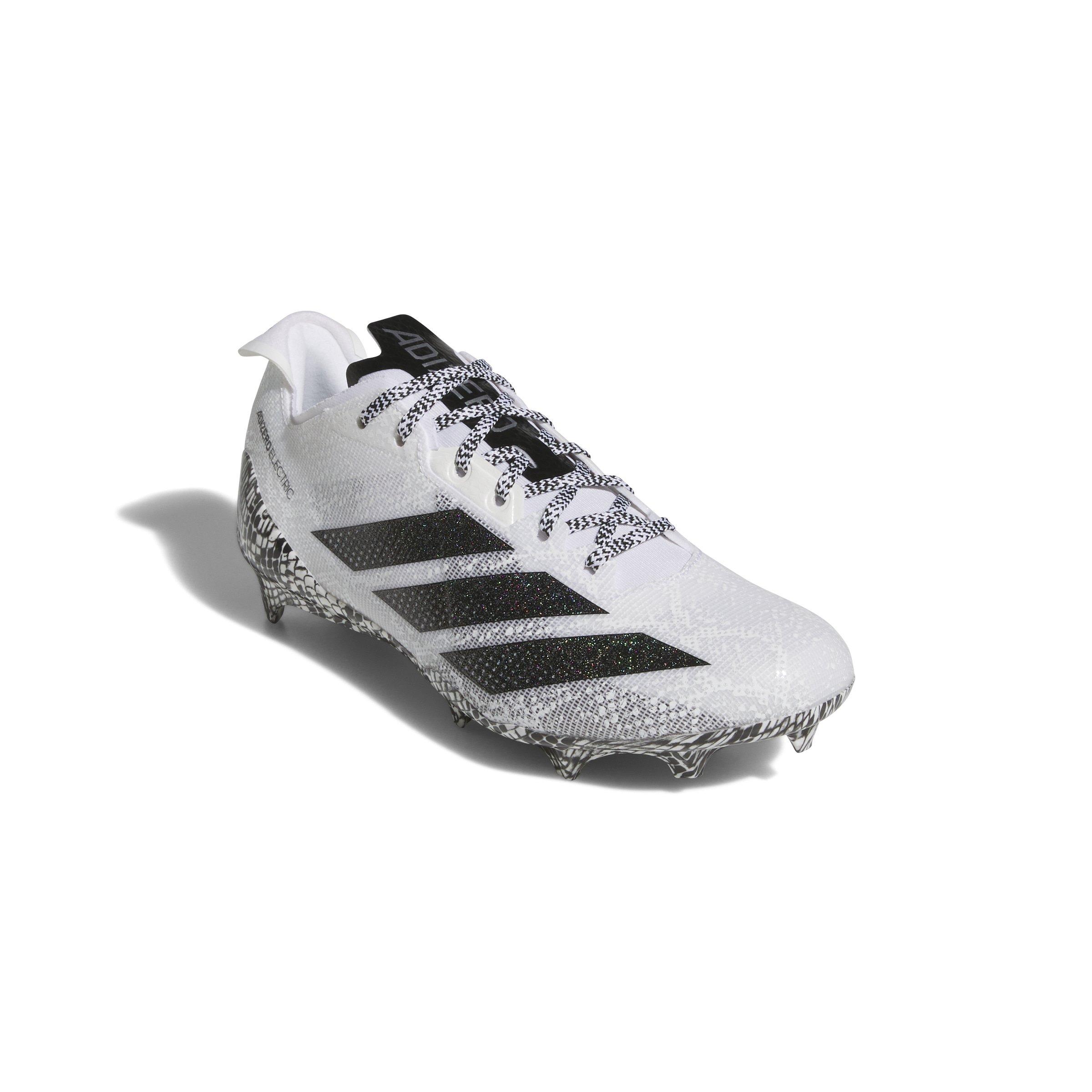 adidas Adizero Electric Exotic Speed "Ftwr White/Core Black" Men's Football Cleat - WHITE/BLACK Thumbnail View 5