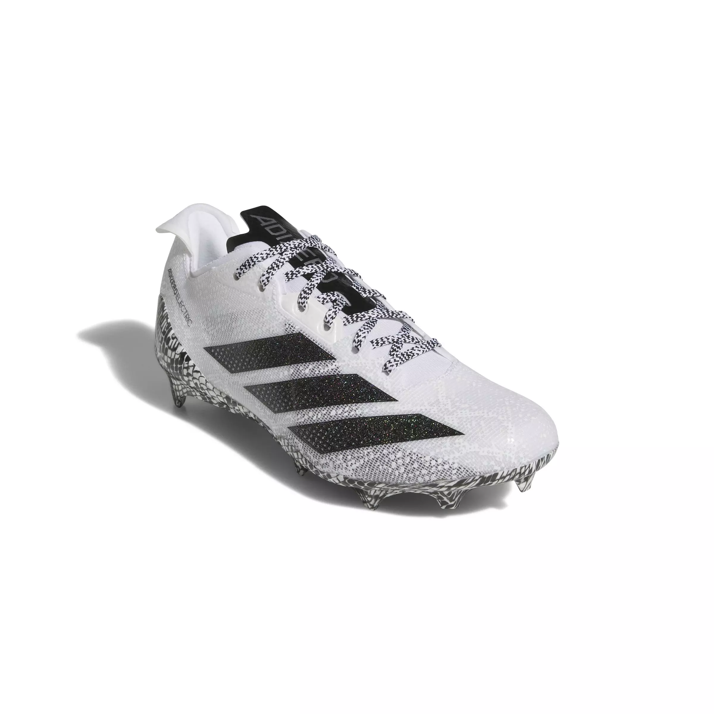 adidas Adizero Electric Exotic Speed "Ftwr White/Core Black" Men's Football Cleat - WHITE/BLACK
