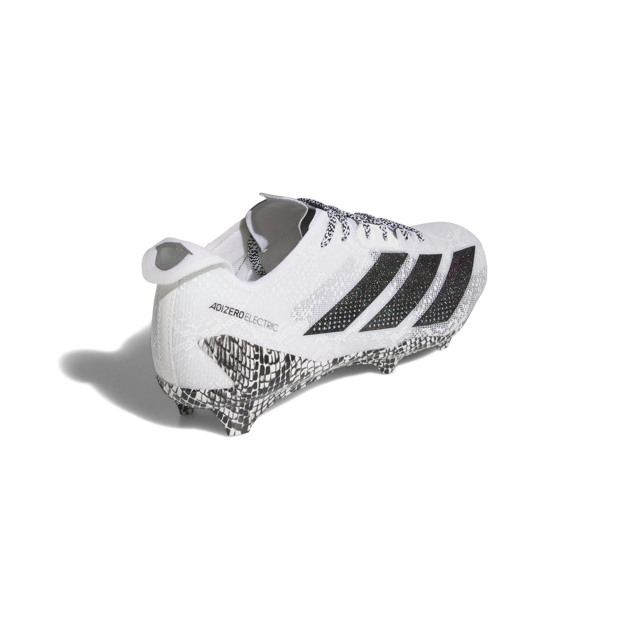 adidas Adizero Electric Exotic Speed "Ftwr White/Core Black" Men's Football Cleat - WHITE/BLACK Thumbnail View 6