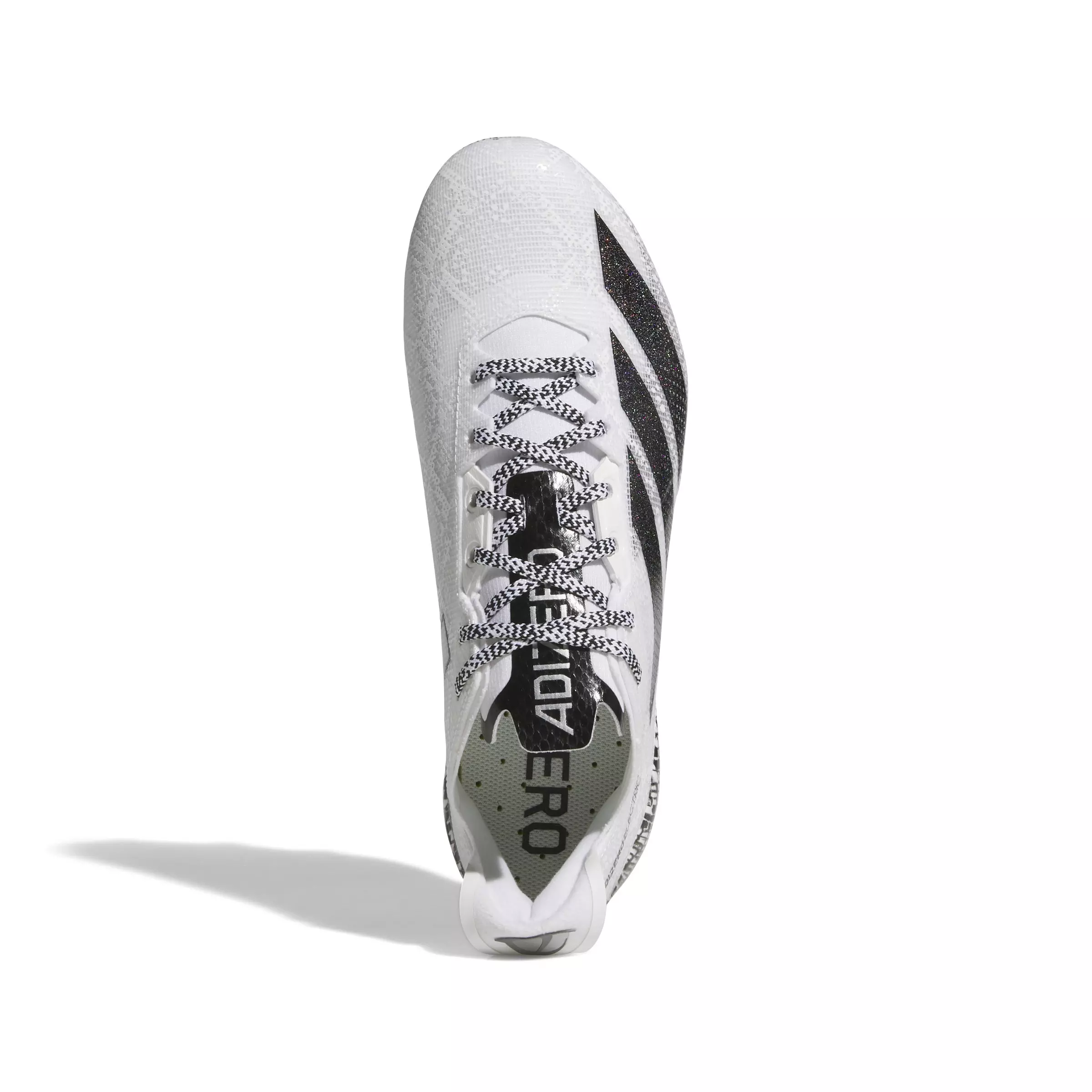 adidas Adizero Electric Exotic Speed "Ftwr White/Core Black" Men's Football Cleat - WHITE/BLACK